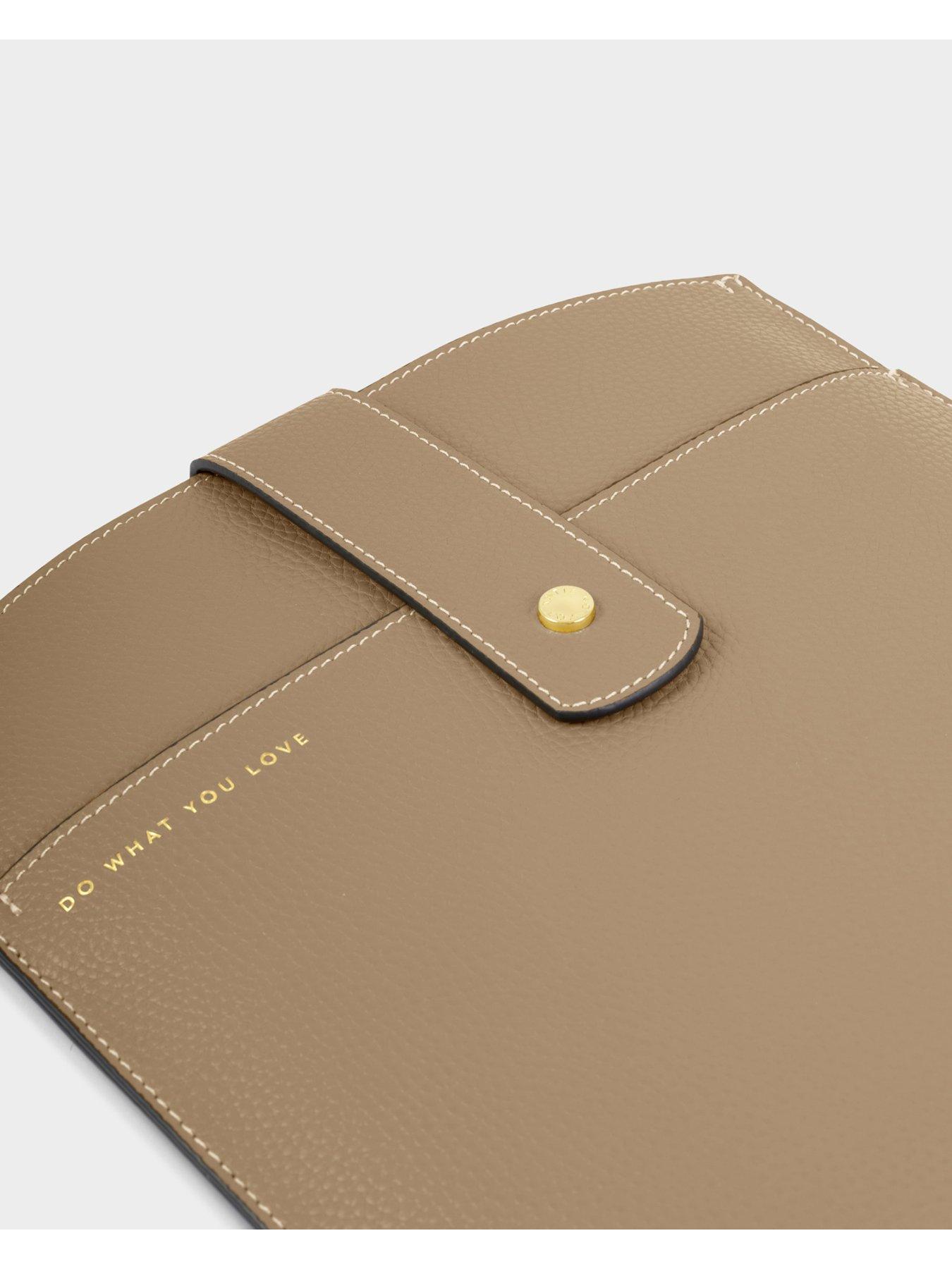 Image 3 of 6 of Katie Loxton LAPTOP SLEEVE , DO WHAT YOU LOVE , Light Taupe , 42cm x 28cm