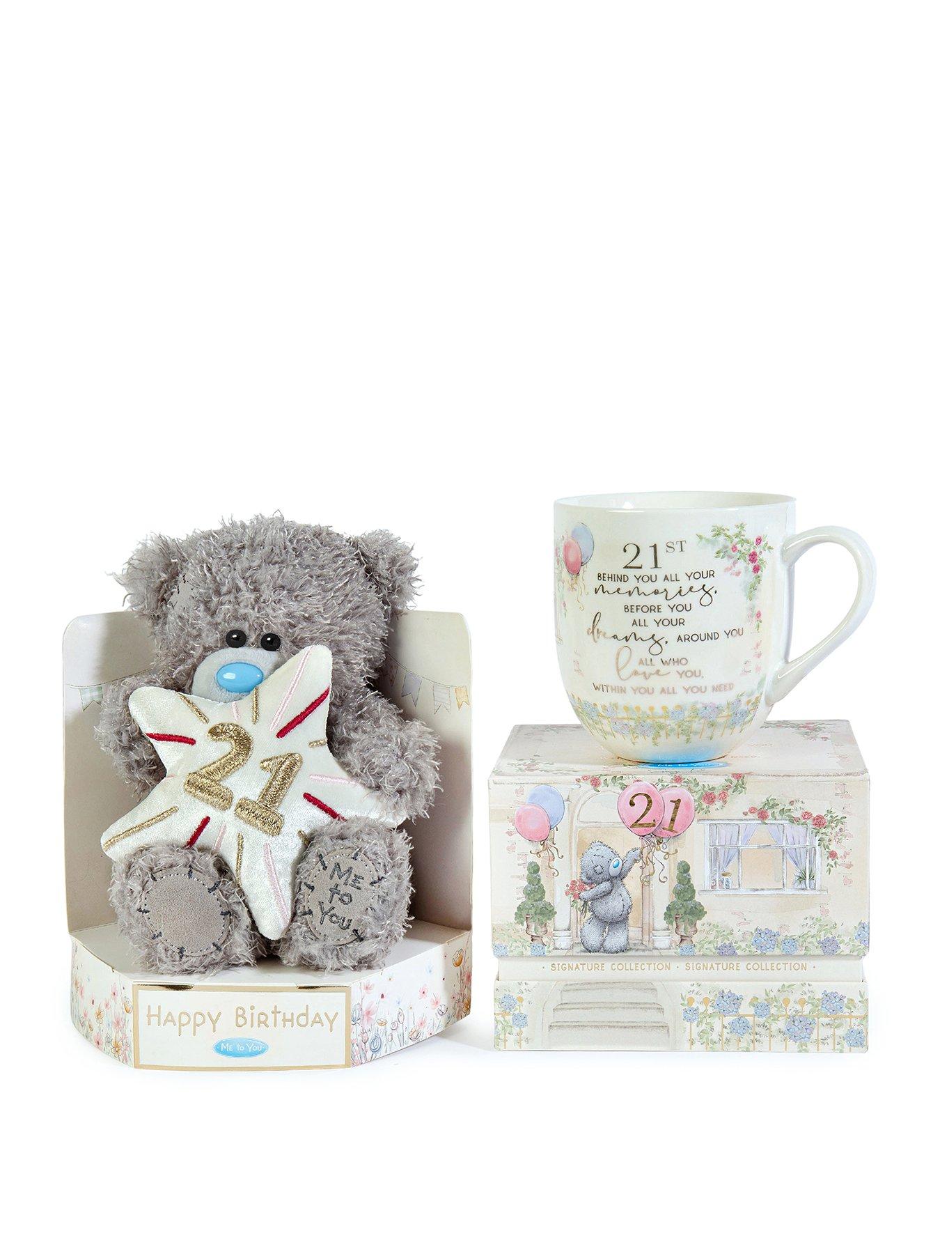 Me To You 21st Birthday Mug & Plush