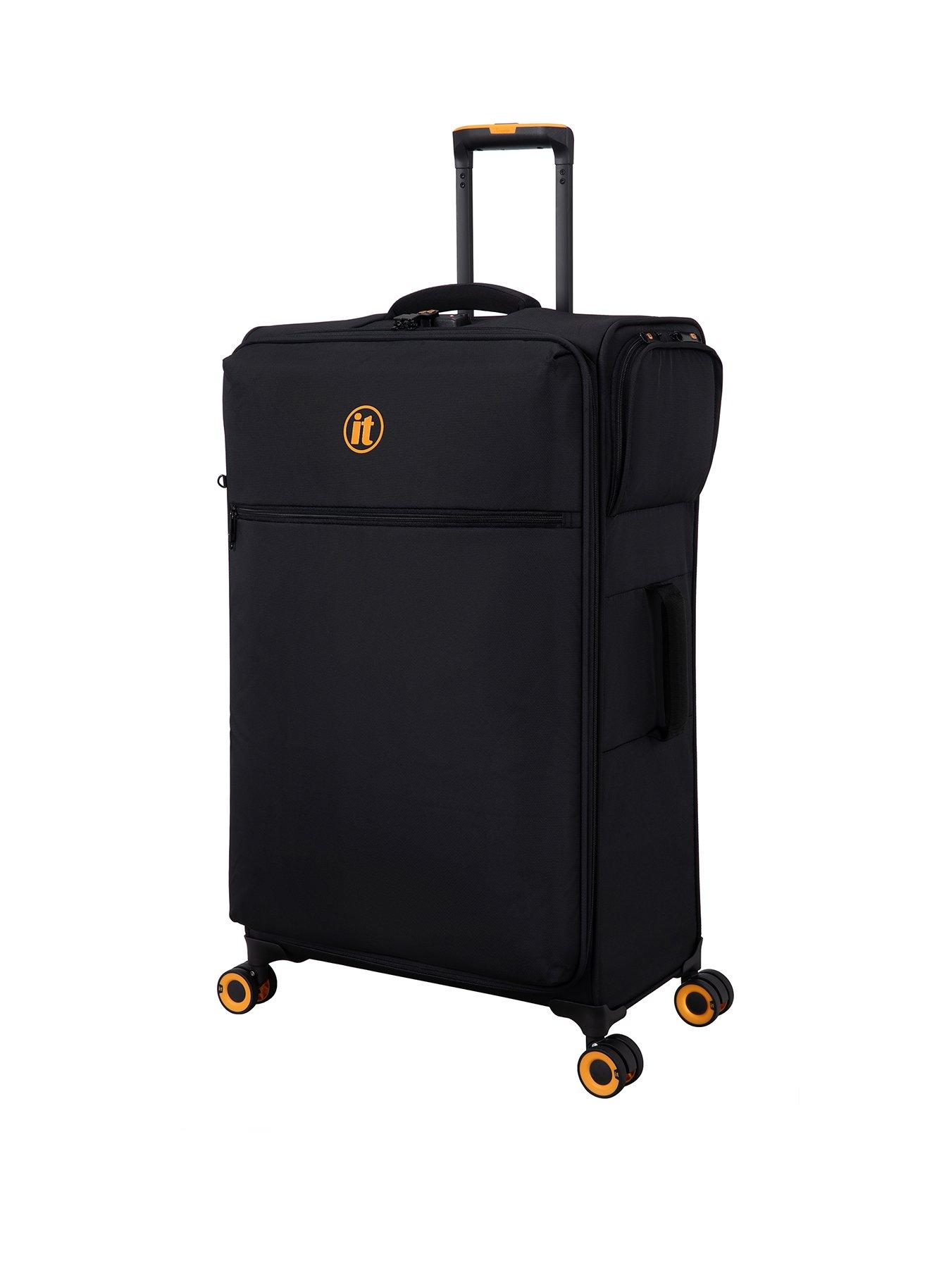 it Luggage Simultaneous Black Connectable Large Suitcase