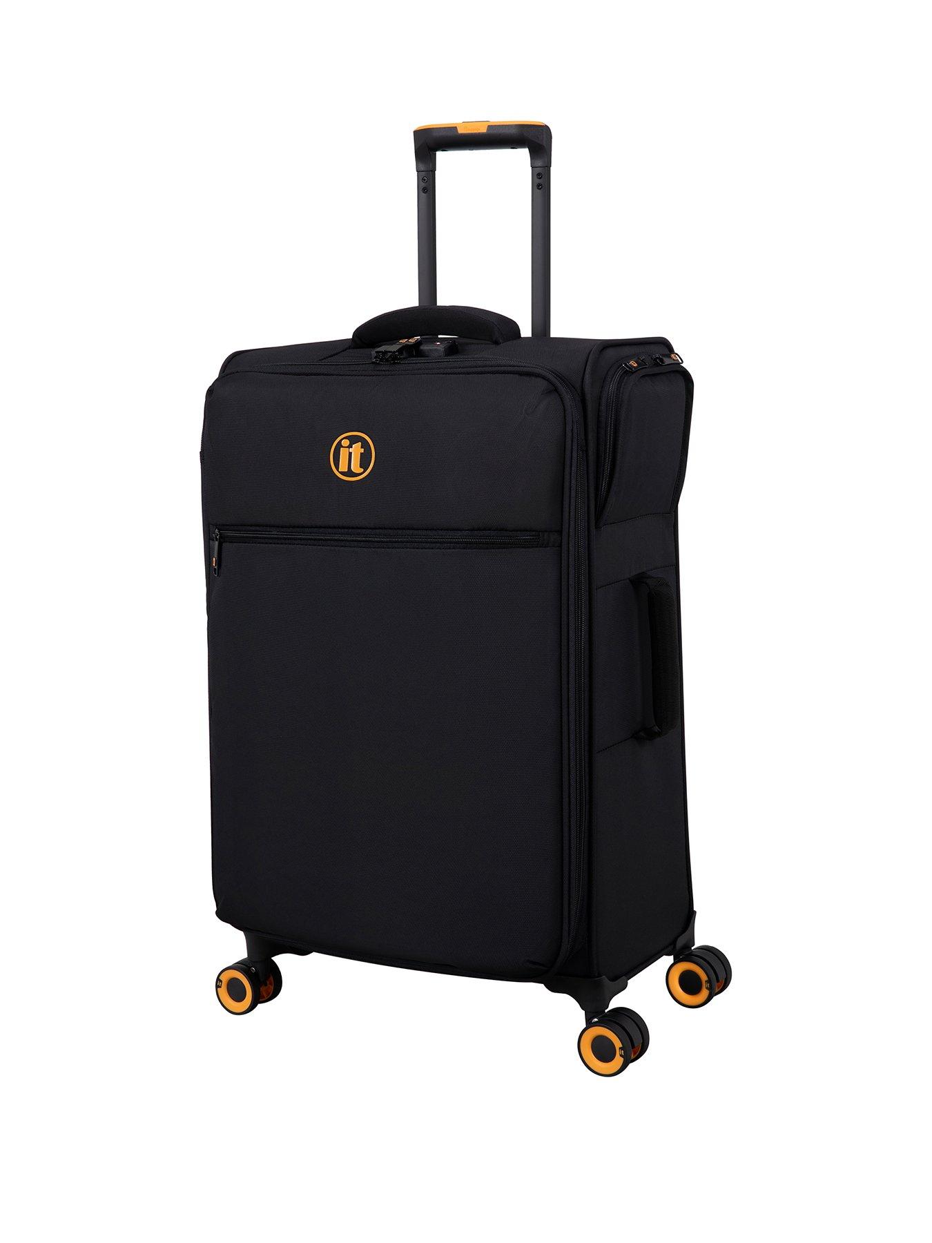 it Luggage Simultaneous Black Connectable Medium Suitcase