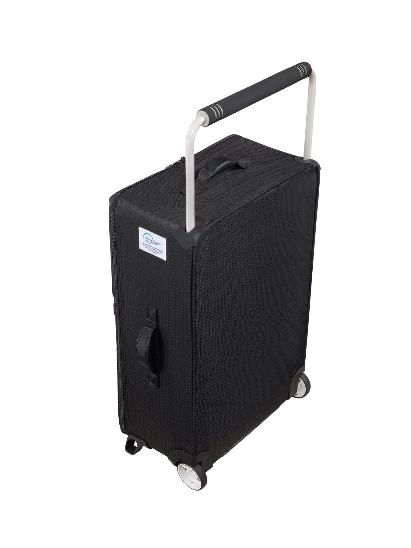 Image 3 of 6 of it Luggage Popstar Black World's Lightest Wide Handle Large Suitcase
