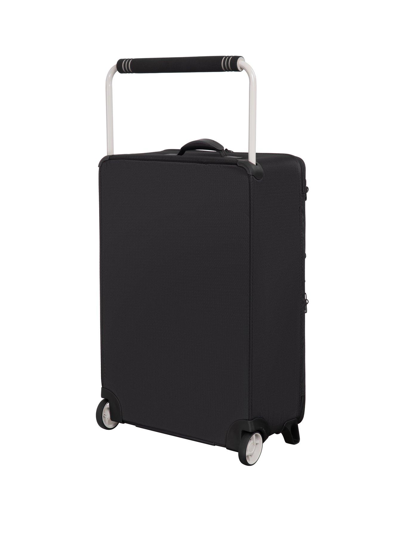 Image 4 of 6 of it Luggage Popstar Black World's Lightest Wide Handle Cabin Suitcase