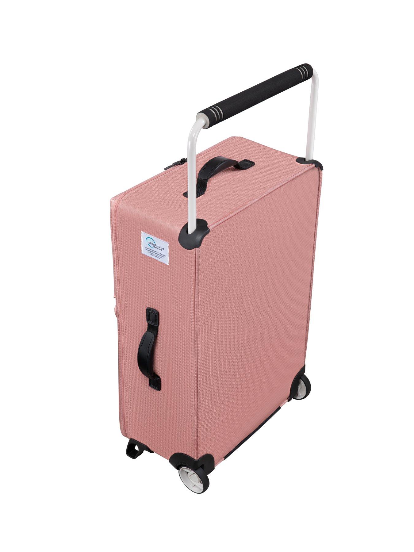 Image 5 of 7 of it Luggage Popstar Blush World's Lightest Wide Handle 3pc Suitcase Set