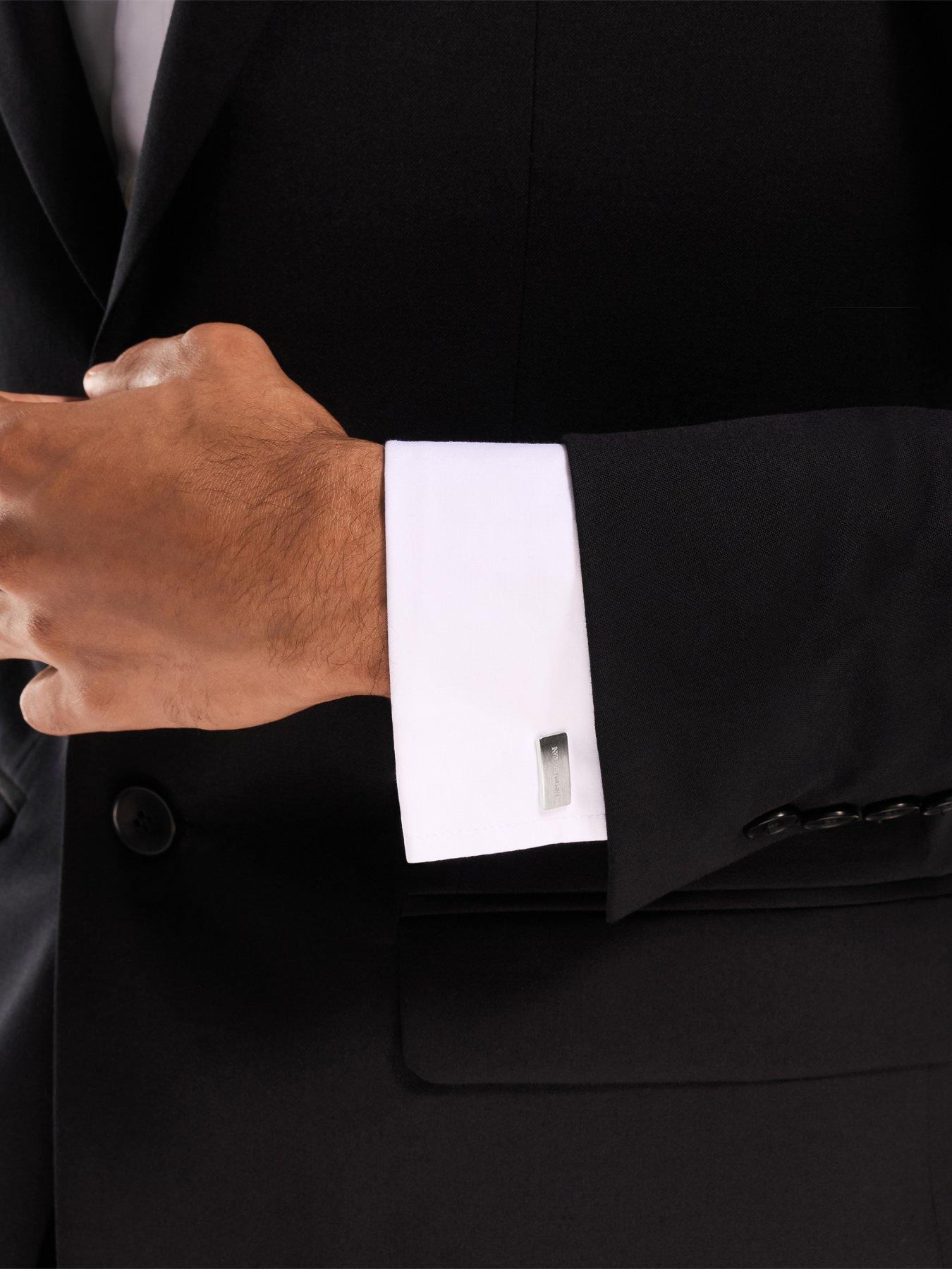 Image 2 of 4 of Emporio Armani Mens Stainless Steel Cuff Link, EGS3308040