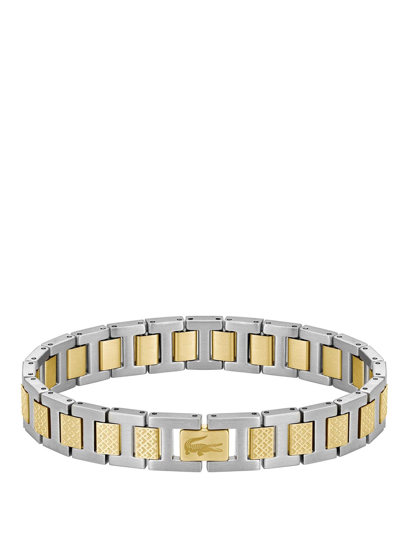 Lacoste Mens Metropole Two-Tone Stainless Steel  &  Gold IP