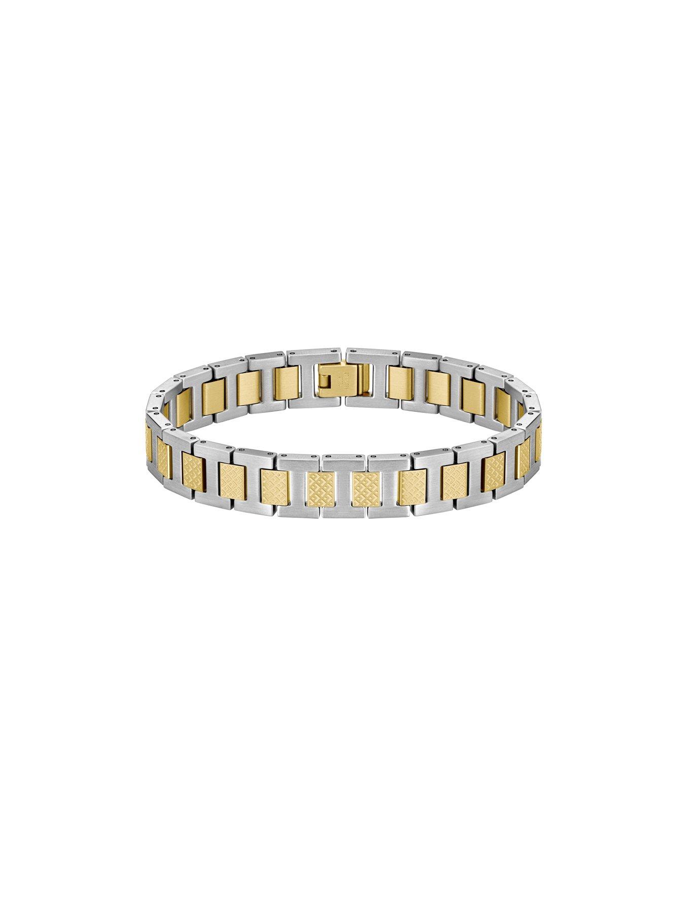 Image 3 of 5 of Lacoste Mens Metropole Two-Tone Stainless Steel &amp; Gold IP