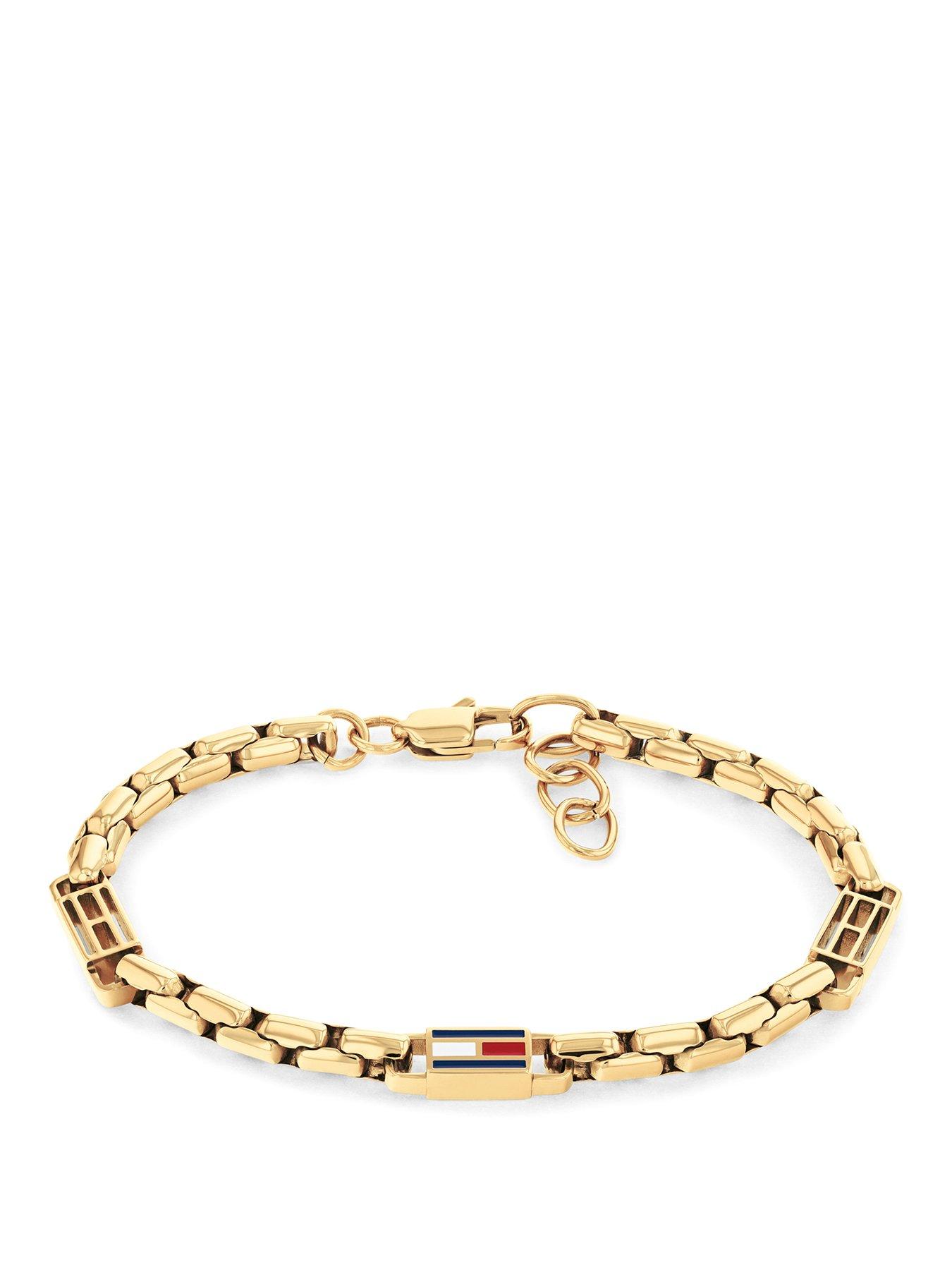 Image 1 of 3 of Tommy Hilfiger Men's Gold Plated Bracelet