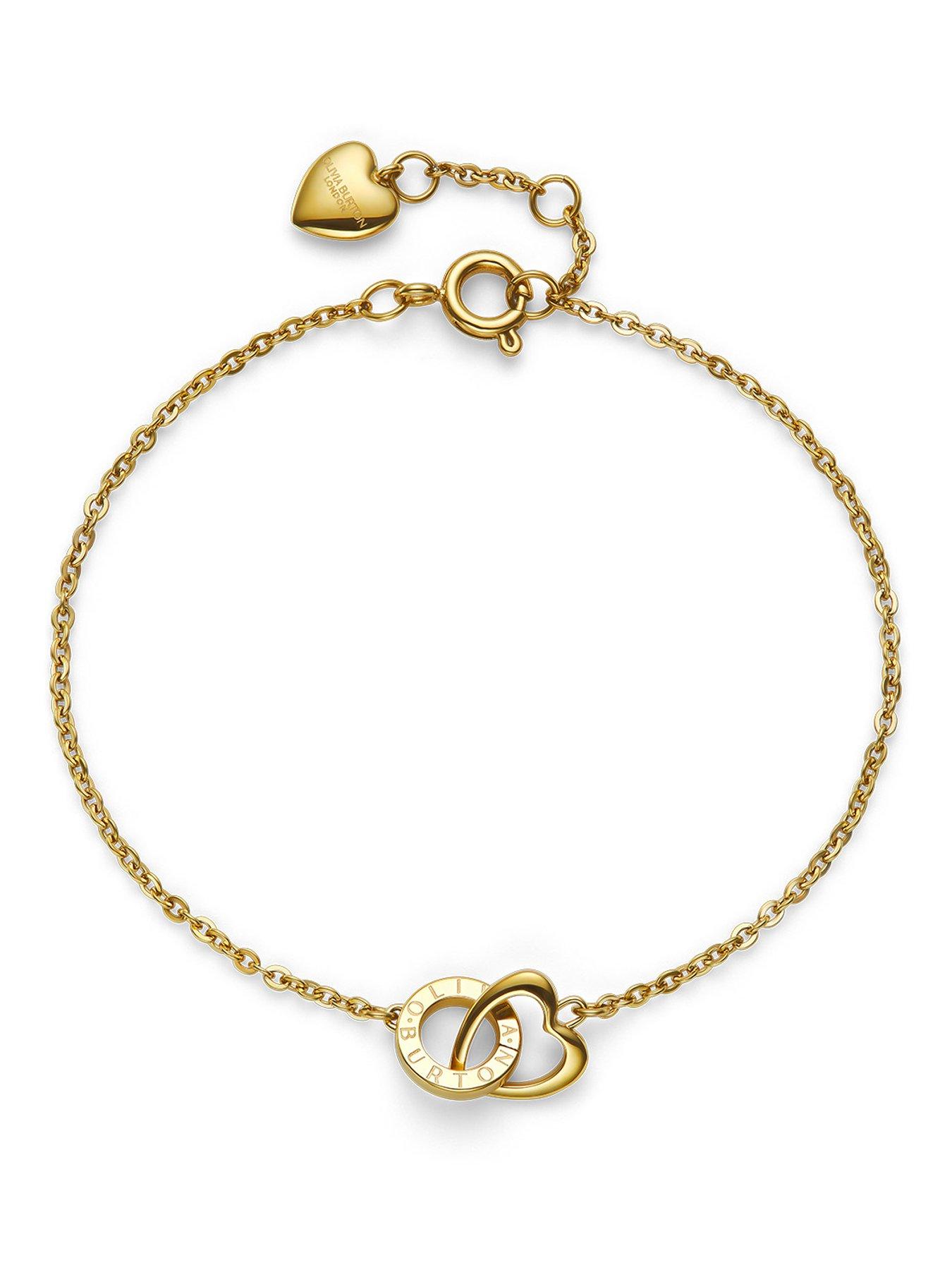 Olivia Burton Gold IP Kindred Interlink Bracelet