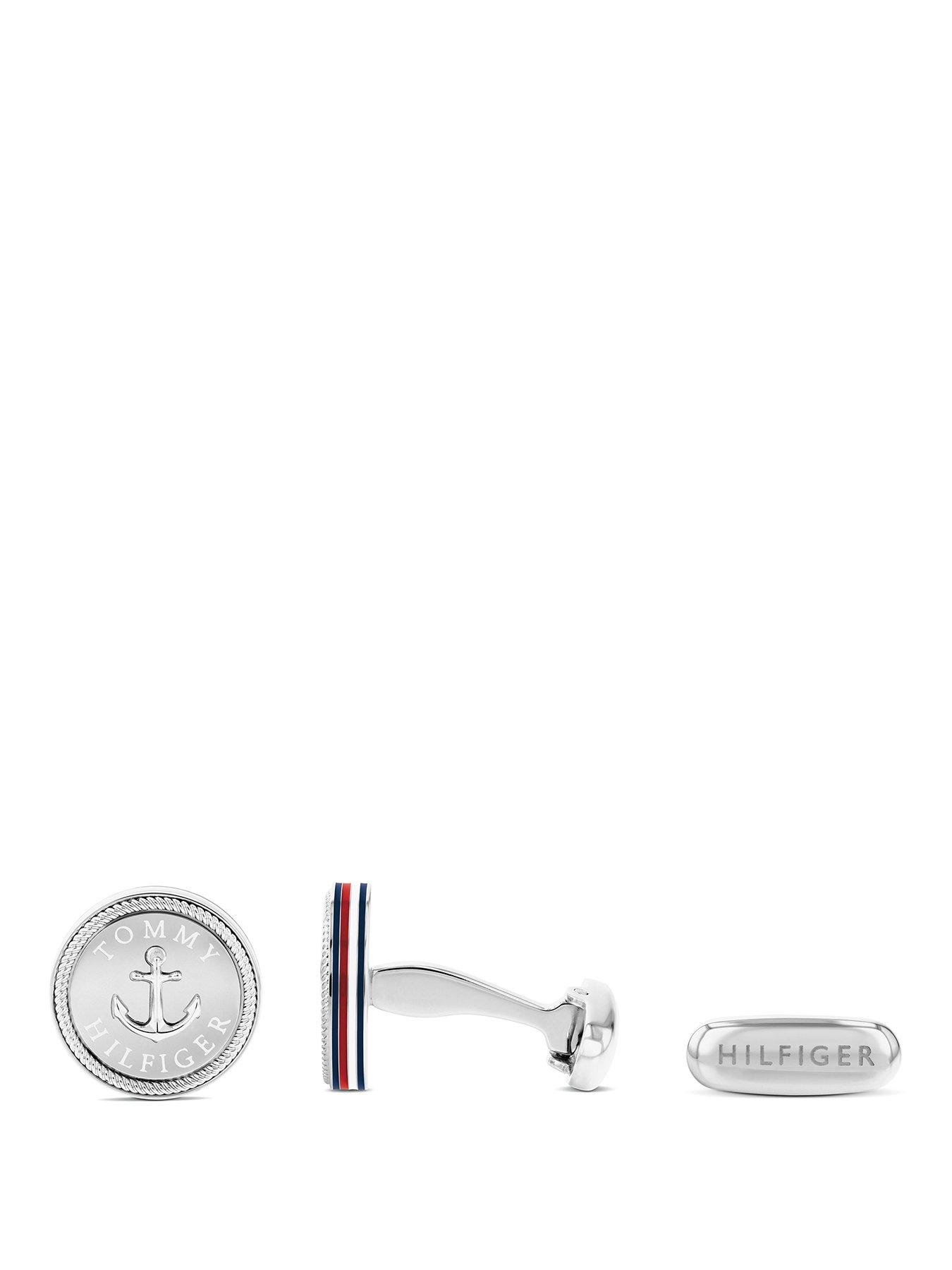 Tommy Hilfiger Men'S Stainless Steel Cufflinks