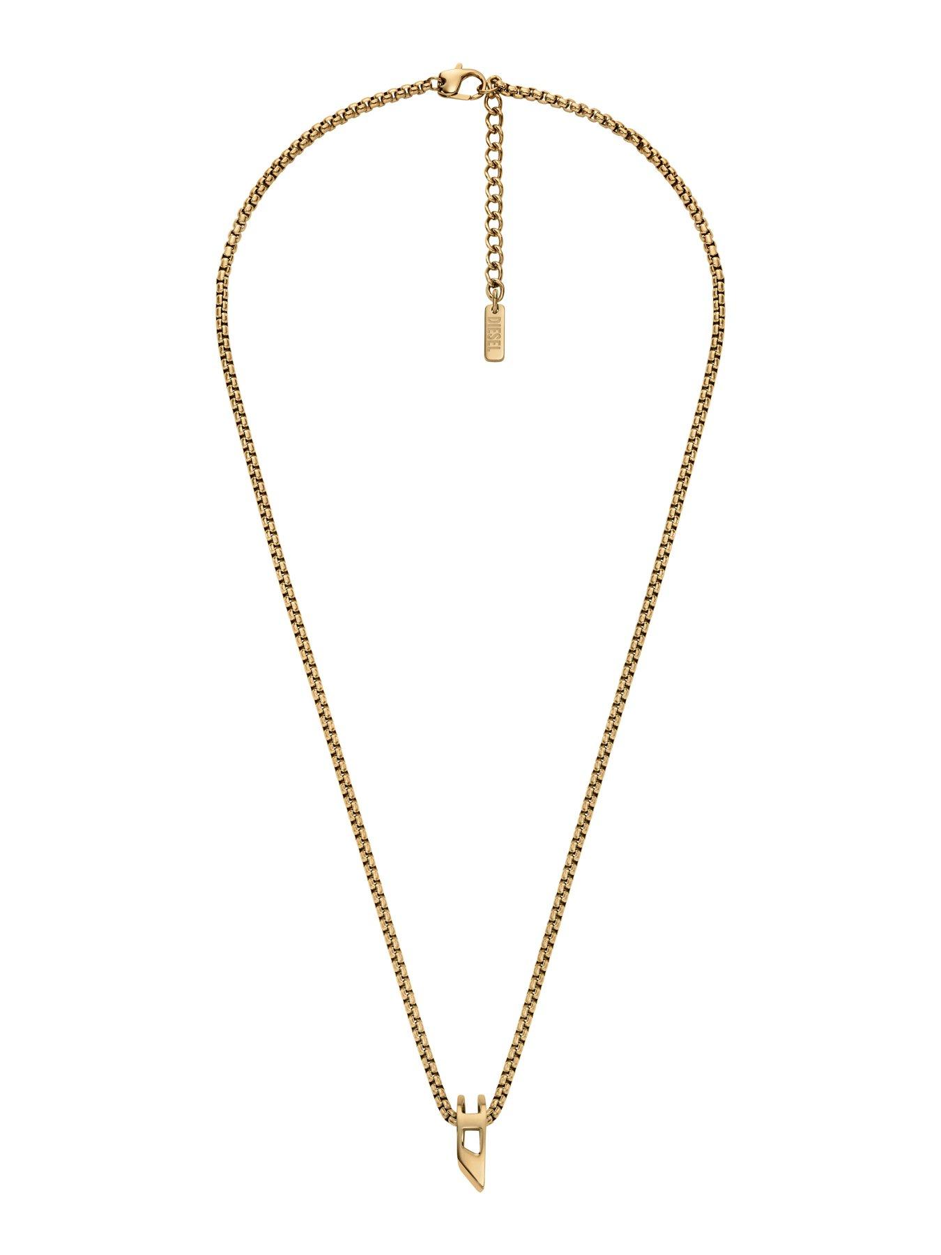 Image 2 of 4 of Diesel Unisex Stainless Steel Pendant Necklace, DX1670710