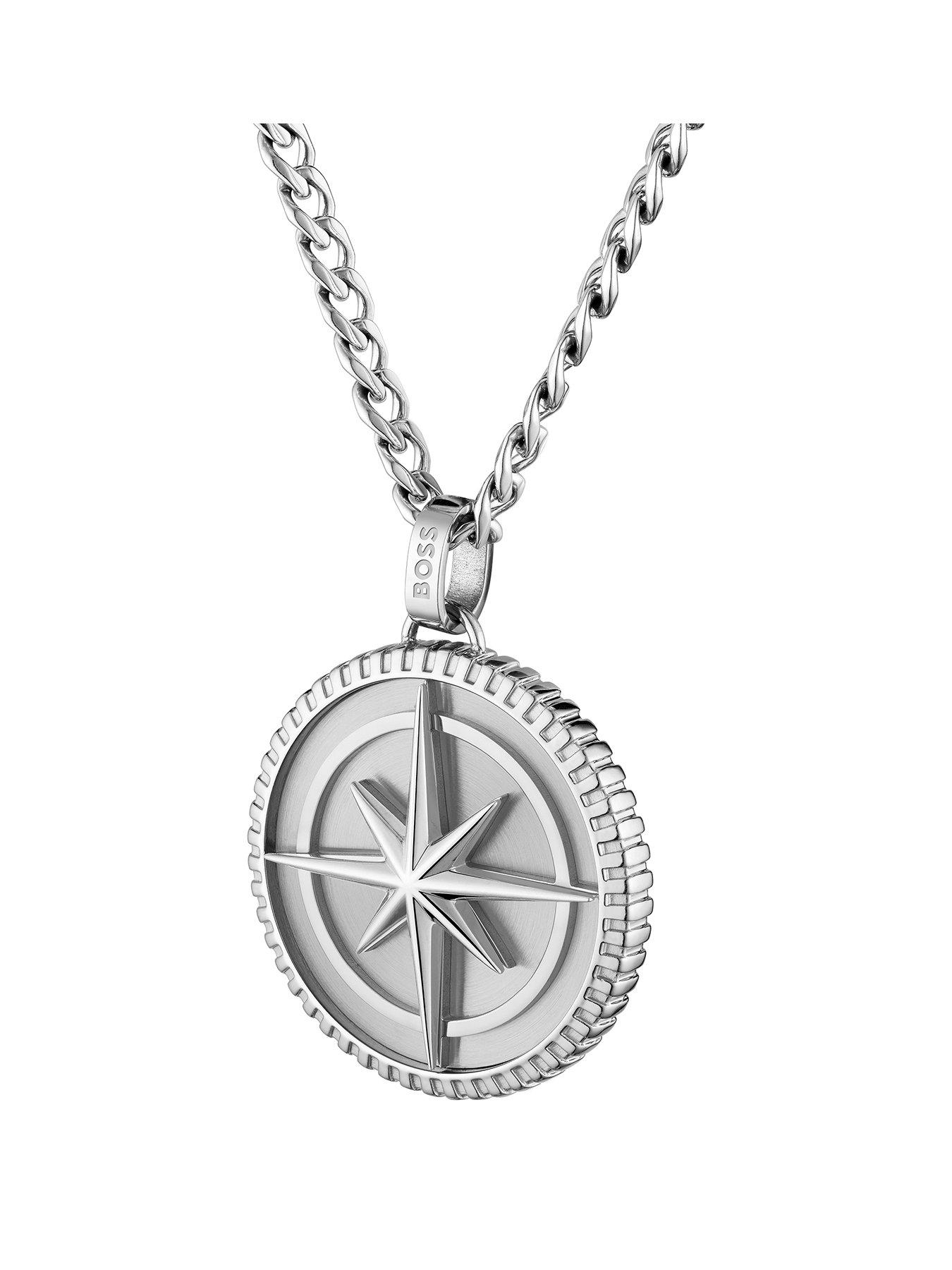 BOSS Gents North Stainless Steel Necklace