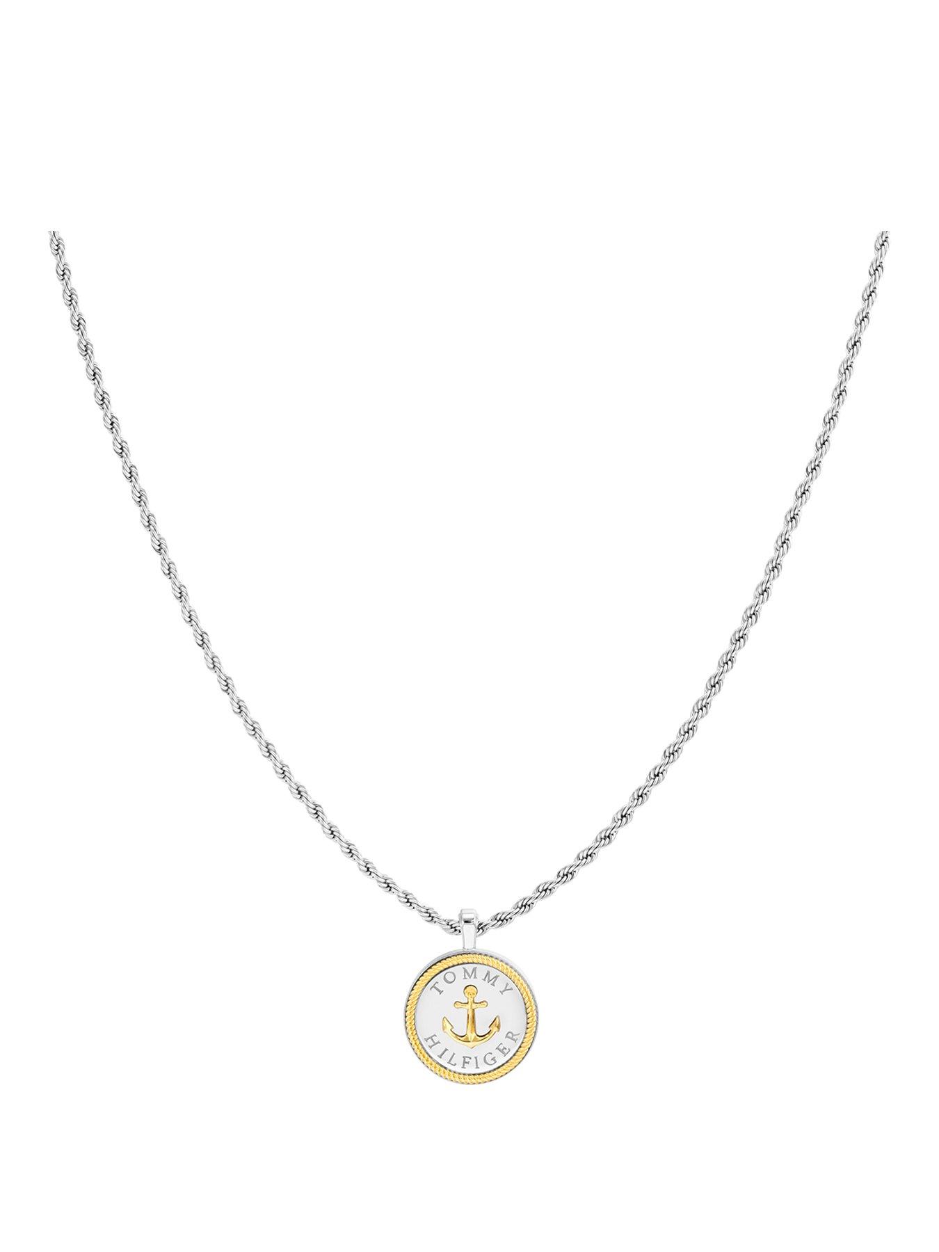 Tommy Hilfiger Men's Nautical Stainless Steel Necklace