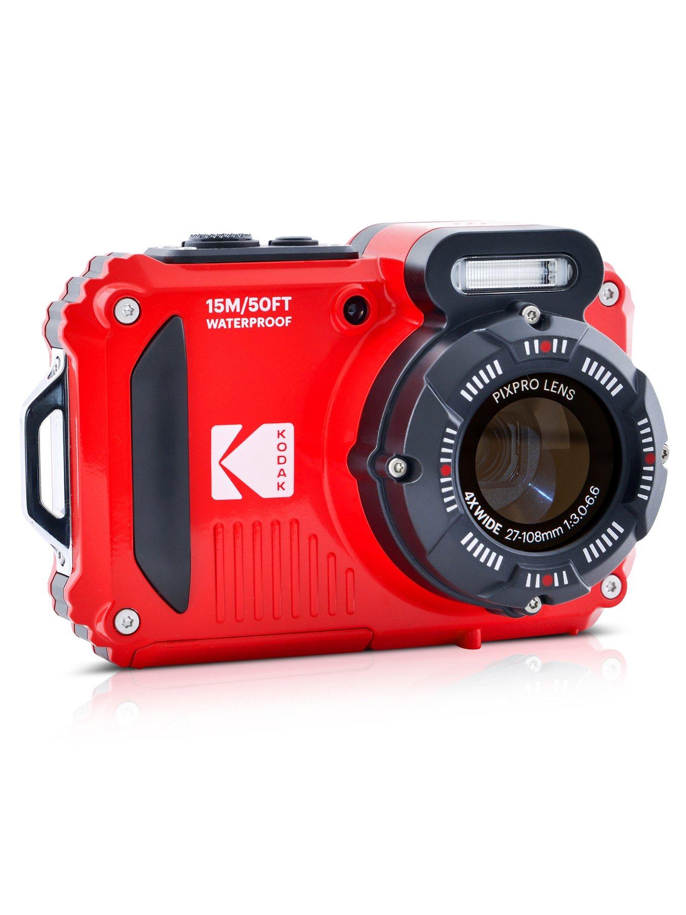 Image 2 of 5 of Kodak PIXPRO WPZ2 16MP 4x Zoom Tough Compact Camera - Red - Camera Only