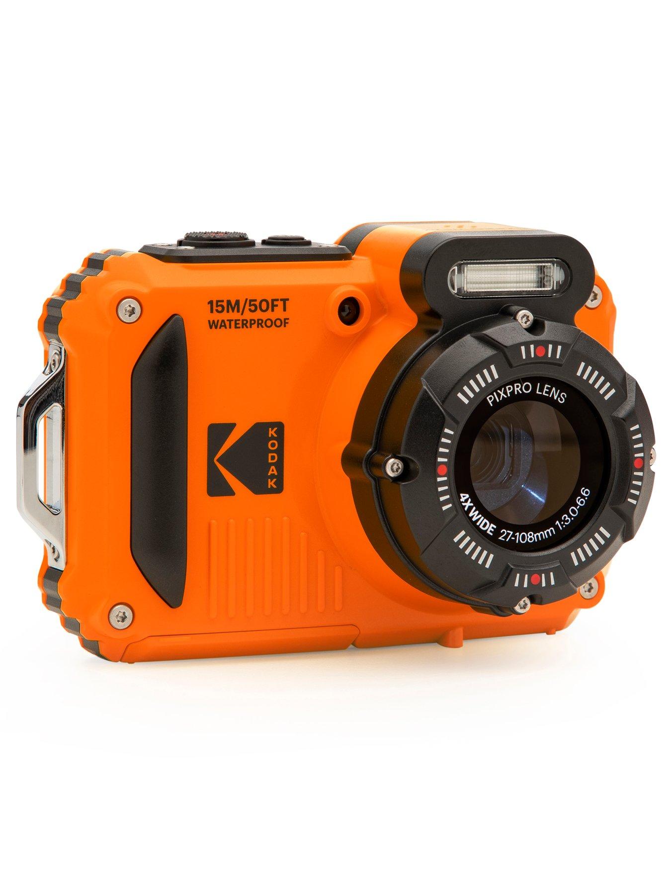 Image 2 of 5 of Kodak PIXPRO WPZ2 16MP 4x Zoom Tough Compact Camera - Orange - Camera Only