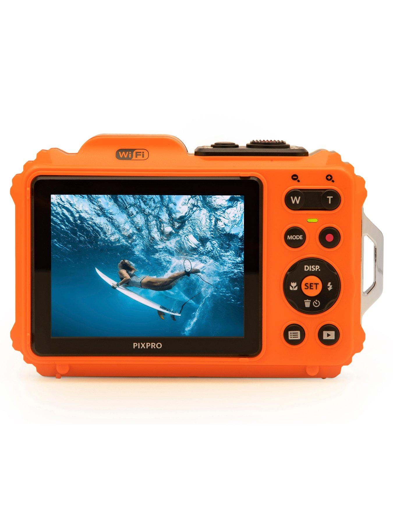 Image 3 of 5 of Kodak PIXPRO WPZ2 16MP 4x Zoom Tough Compact Camera - Orange - Camera Only