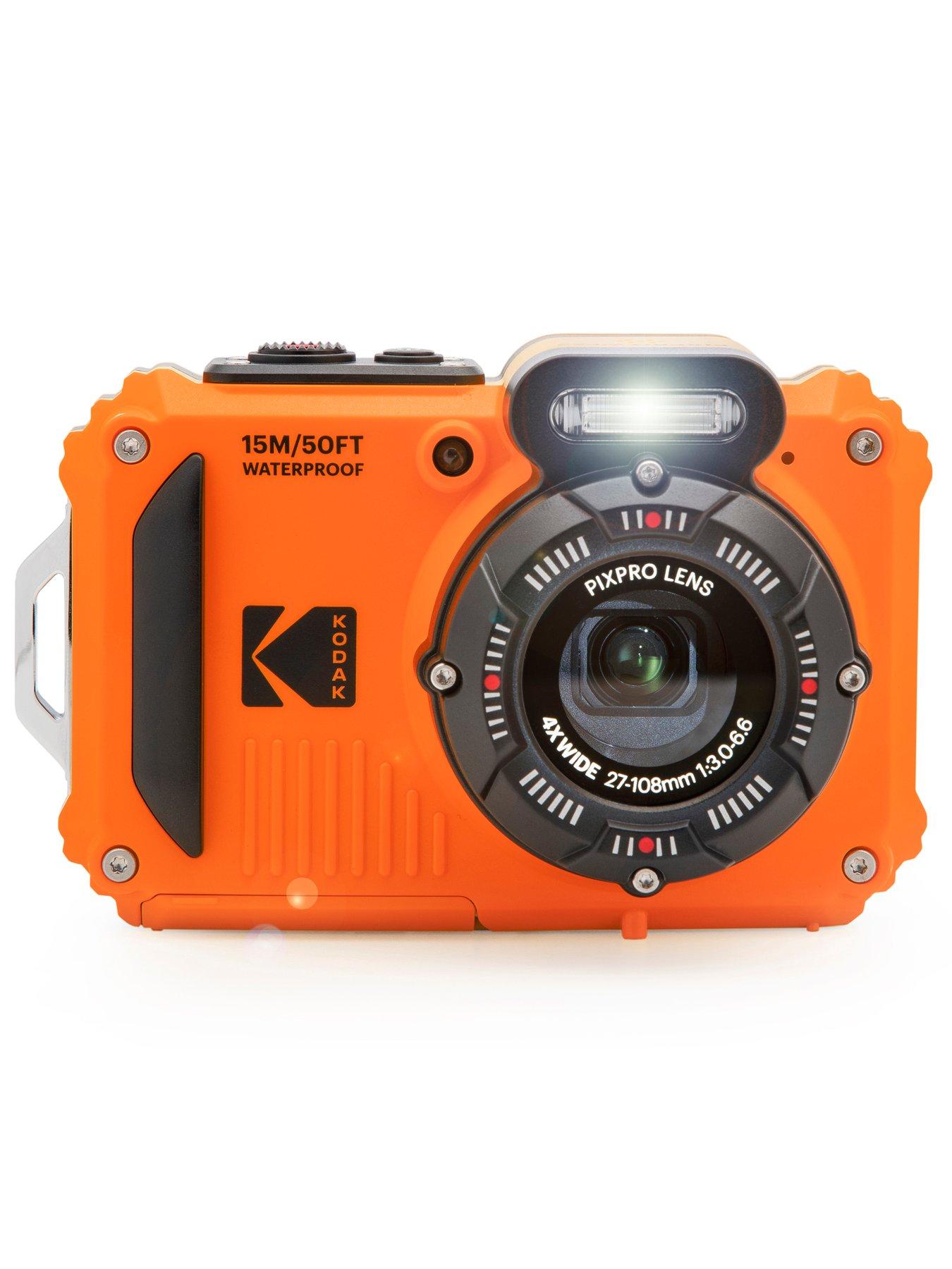 Image 5 of 5 of Kodak PIXPRO WPZ2 16MP 4x Zoom Tough Compact Camera - Orange - Camera Only