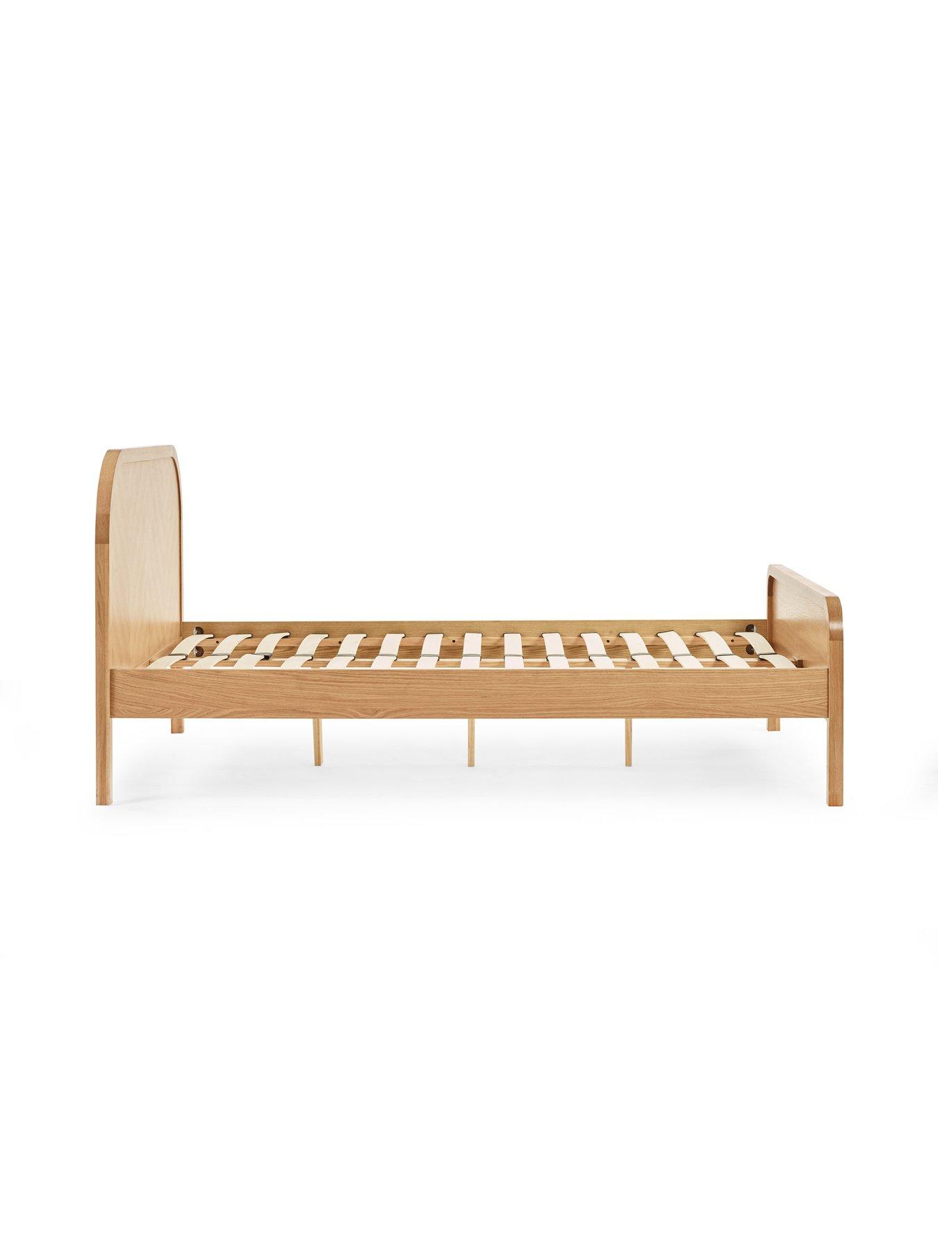 Image 4 of 7 of Julian Bowen Milo Oak Effect Chevron Bed