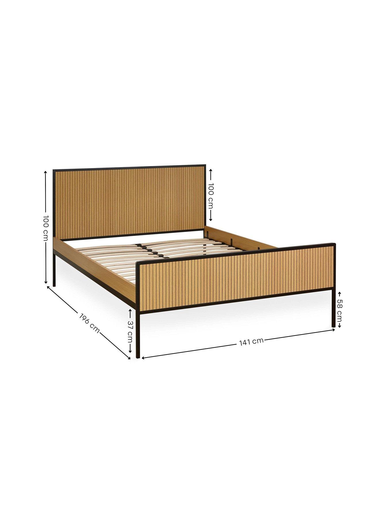 Image 7 of 7 of Julian Bowen Sia Oak Effect Bed
