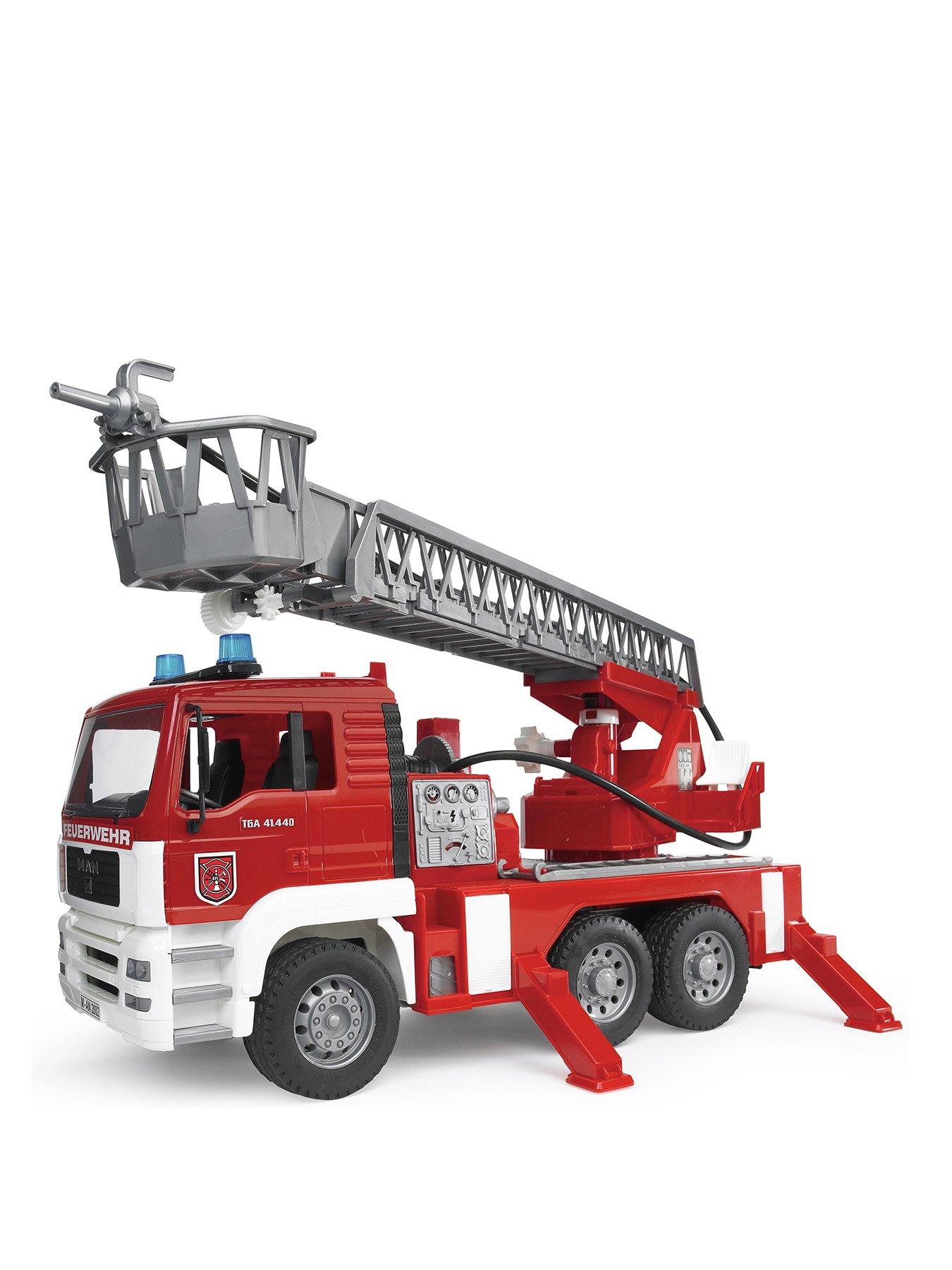 Image 1 of 7 of Bruder MAN TGA Fire engine with ladder, water pump and L + S Module