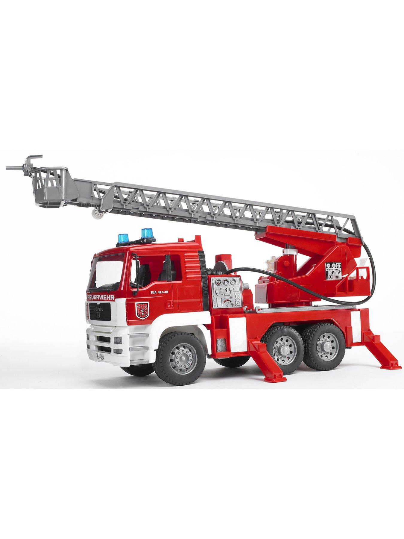 Image 2 of 7 of Bruder MAN TGA Fire engine with ladder, water pump and L + S Module