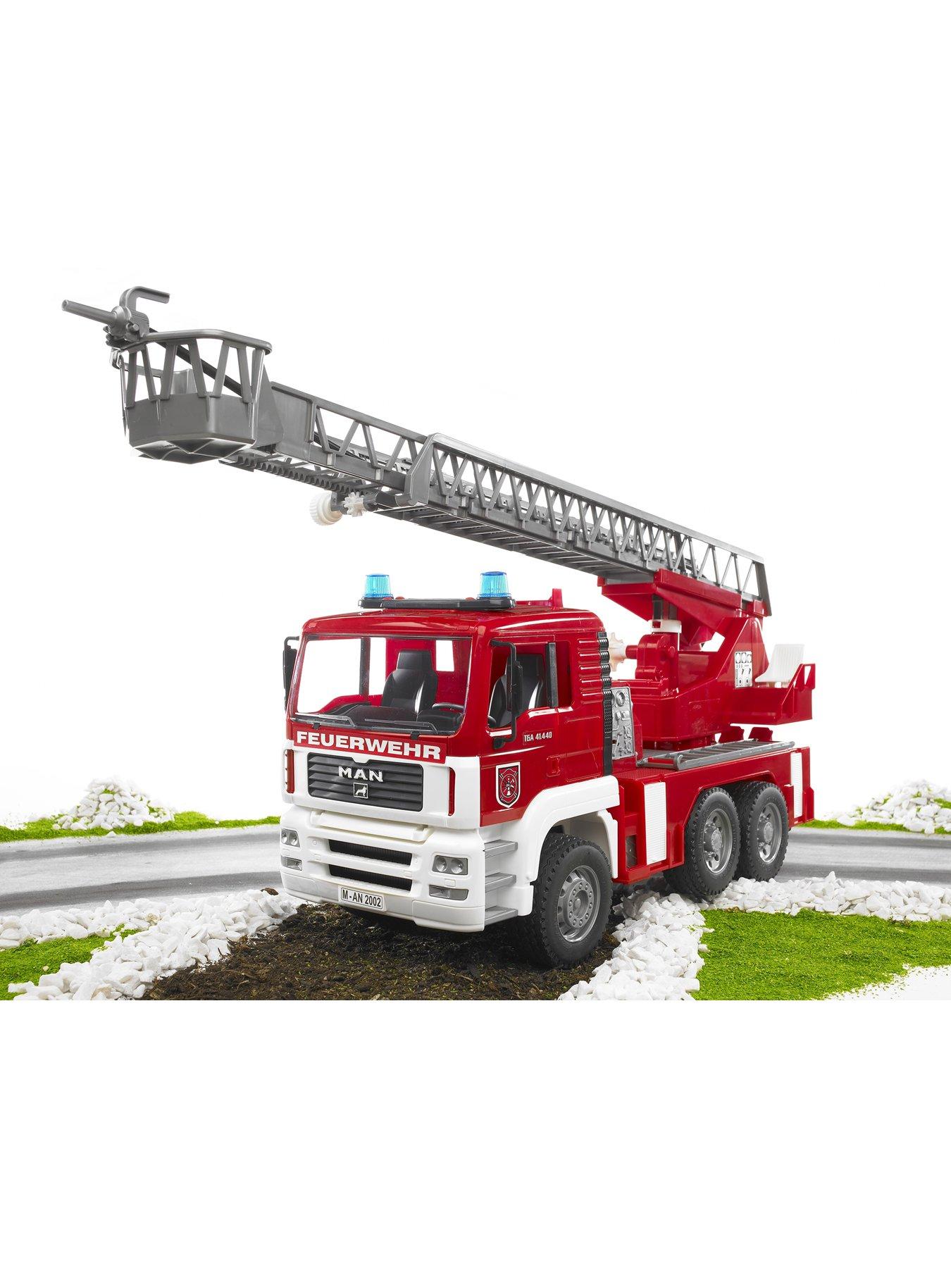 Image 6 of 7 of Bruder MAN TGA Fire engine with ladder, water pump and L + S Module