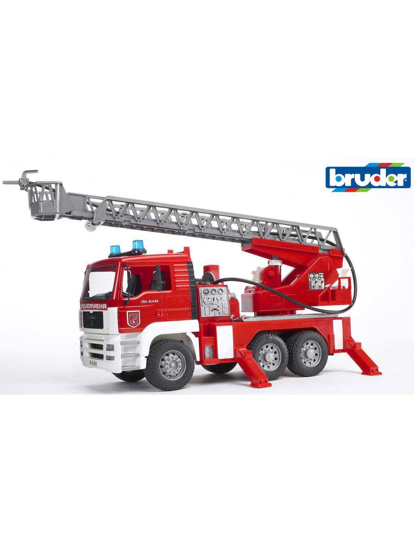Image 7 of 7 of Bruder MAN TGA Fire engine with ladder, water pump and L + S Module