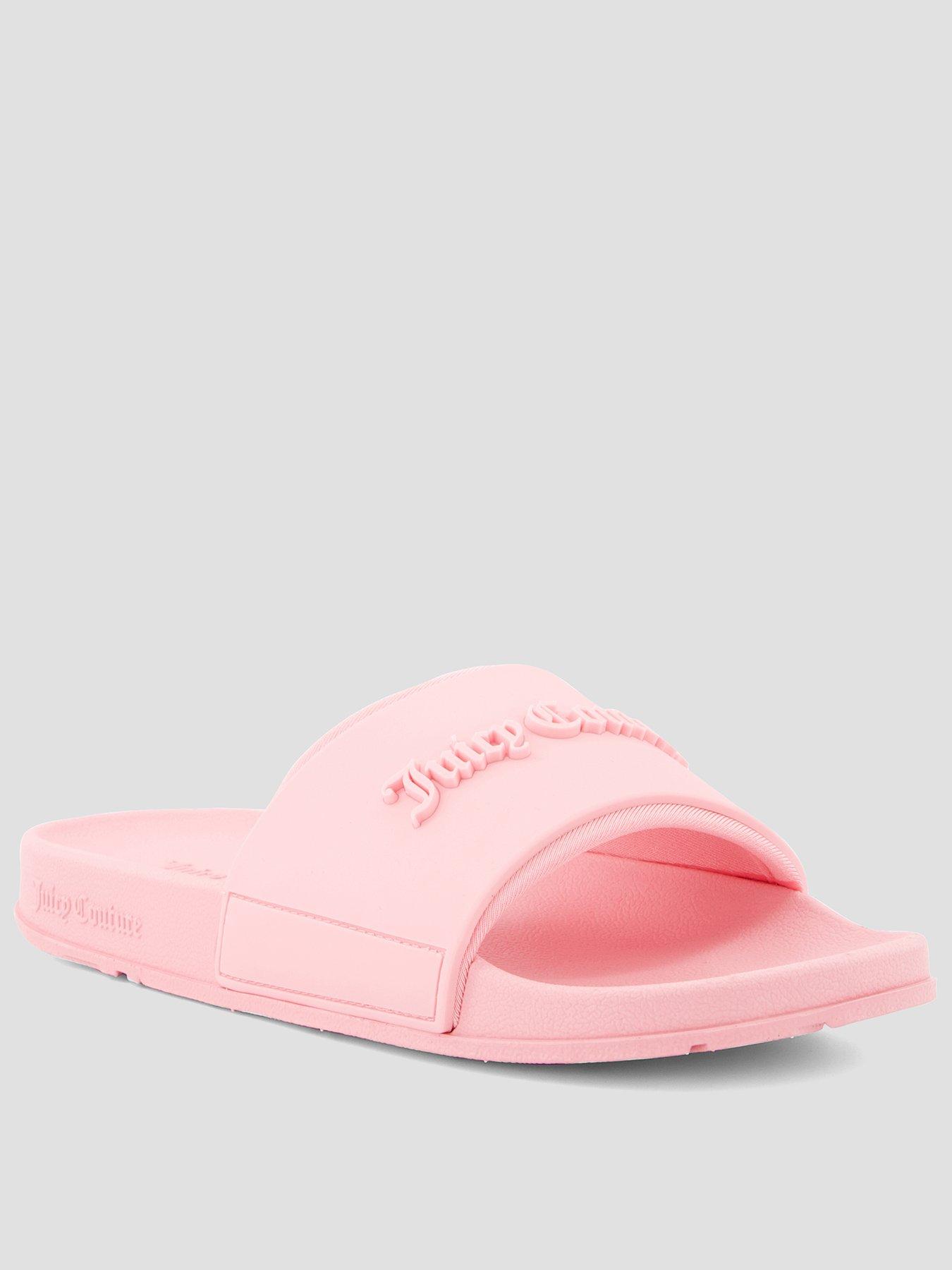 Juicy Couture Breanna Stacked Slider - Pink
