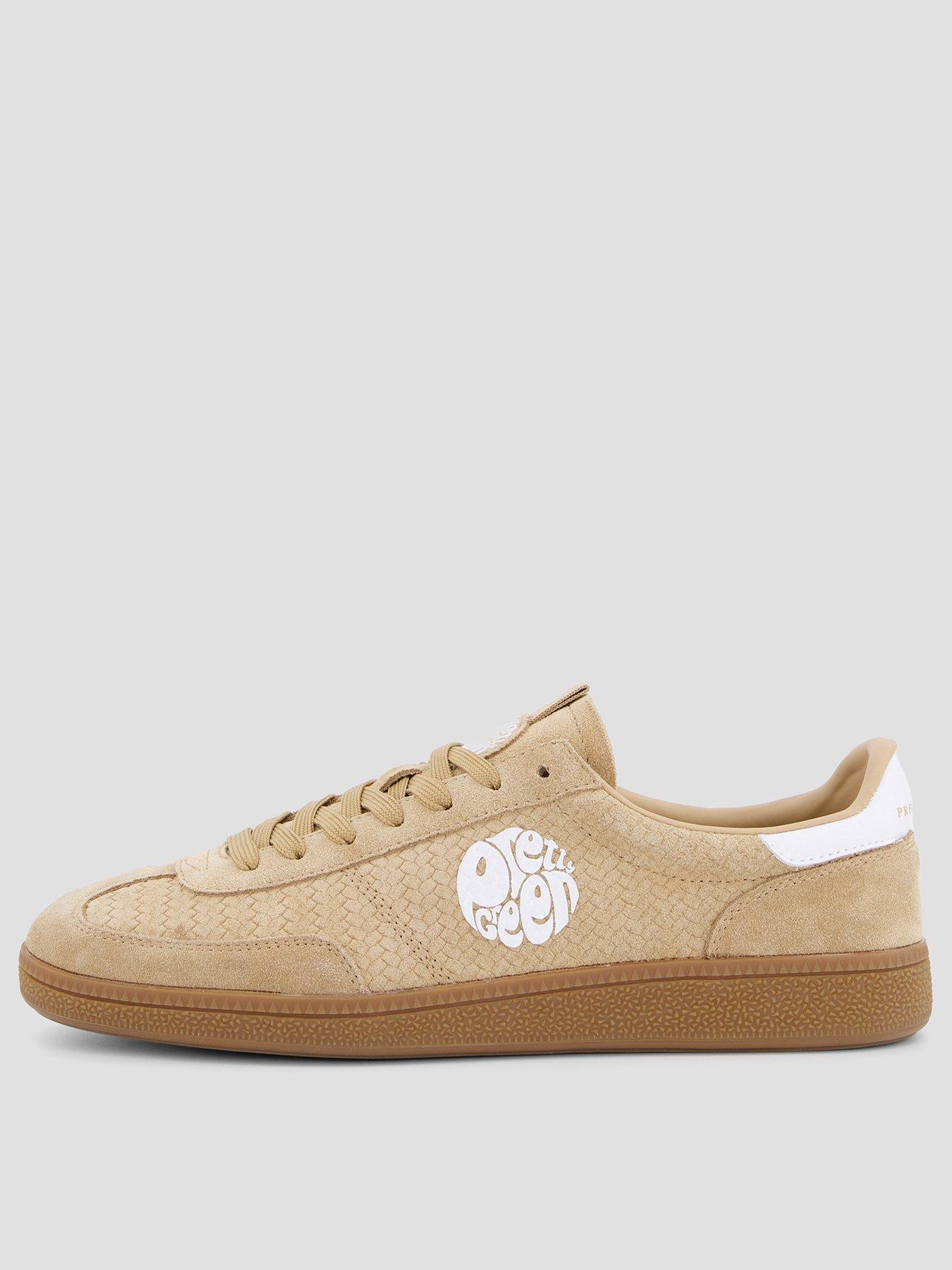 Pretty Green Ramblas Trainers - Beige