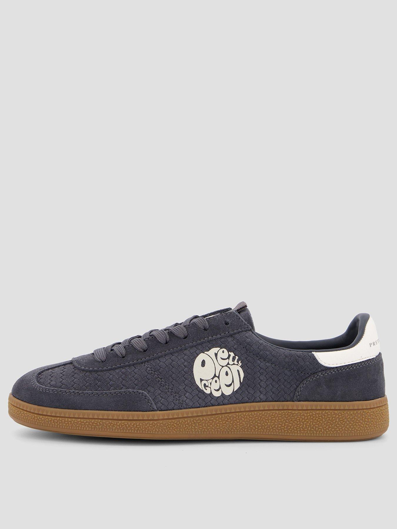 Pretty Green Ramblas Trainers - Grey