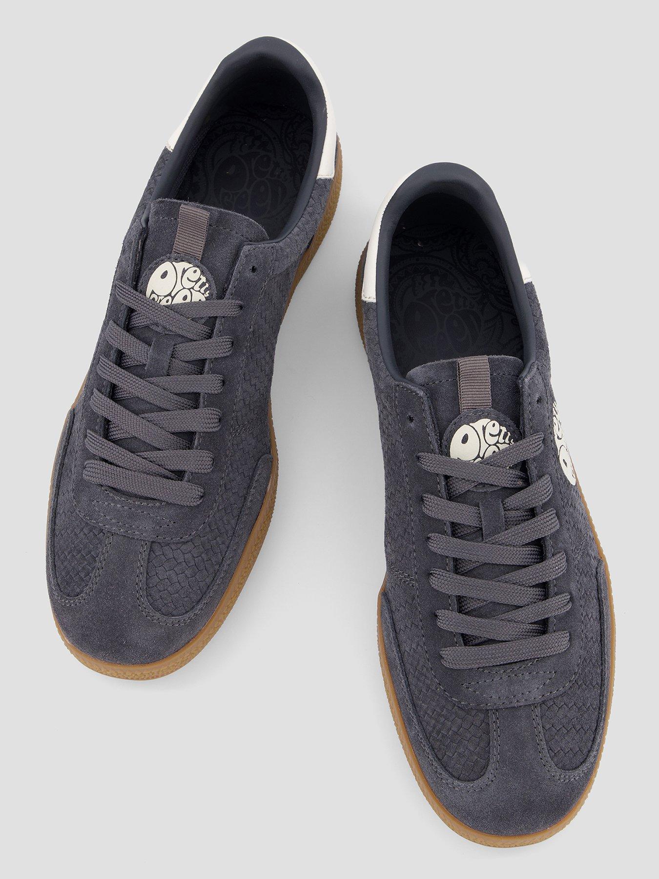 Image 3 of 7 of Pretty Green Ramblas Trainers - Grey