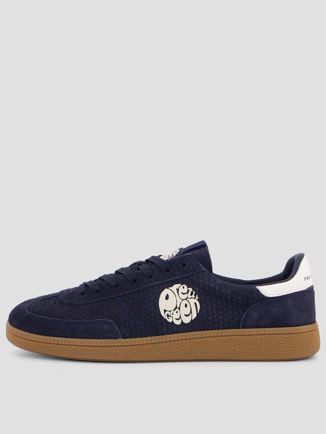 Pretty Green Ramblas Trainers - Navy