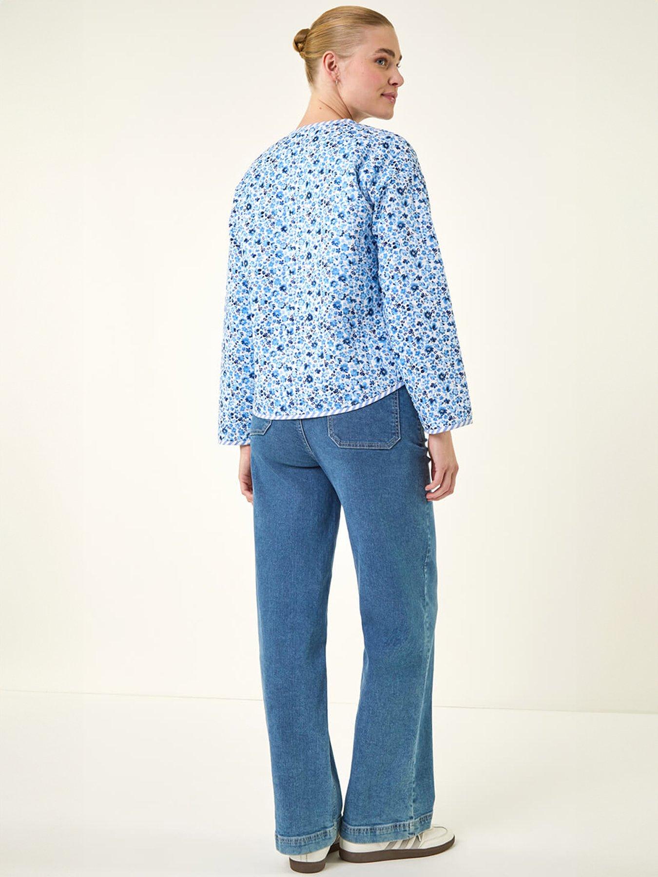 Image 2 of 5 of Roman Floral Quilted Jacket
