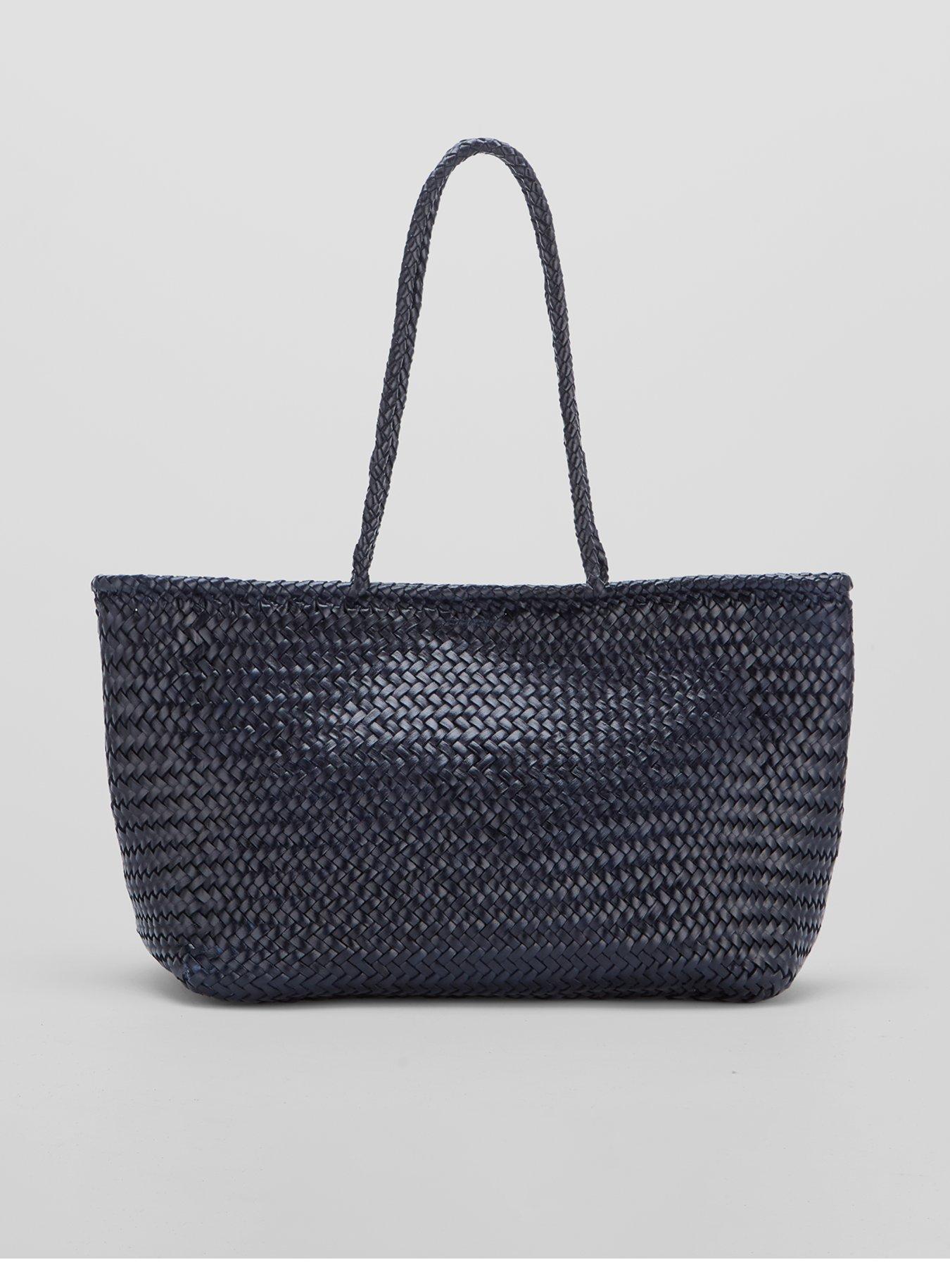 Image 1 of 6 of Ellyla Amora Small Woven Shoulder Bag - Blue