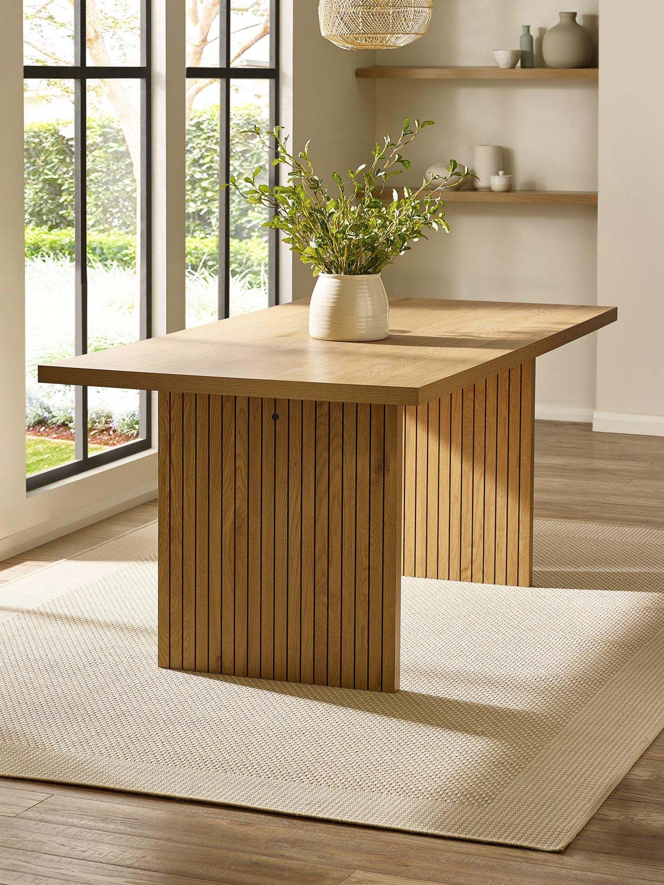 Image 1 of 7 of Julian Bowen Arundel 180cm Rectangular Dining Table
