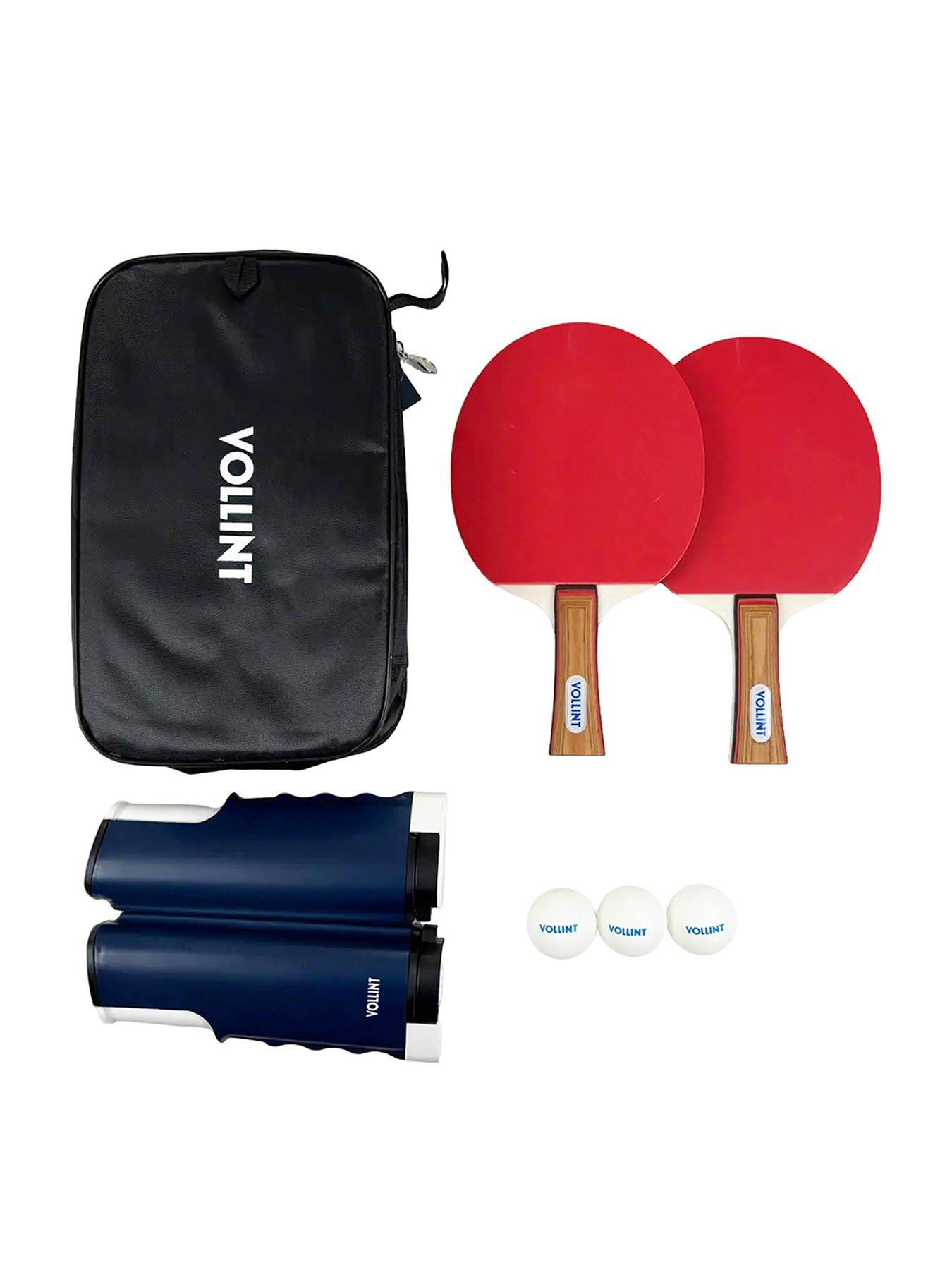 Vollint 2 Player Table Tennis Set with Net( 2 Bats and net set with 3 balls)