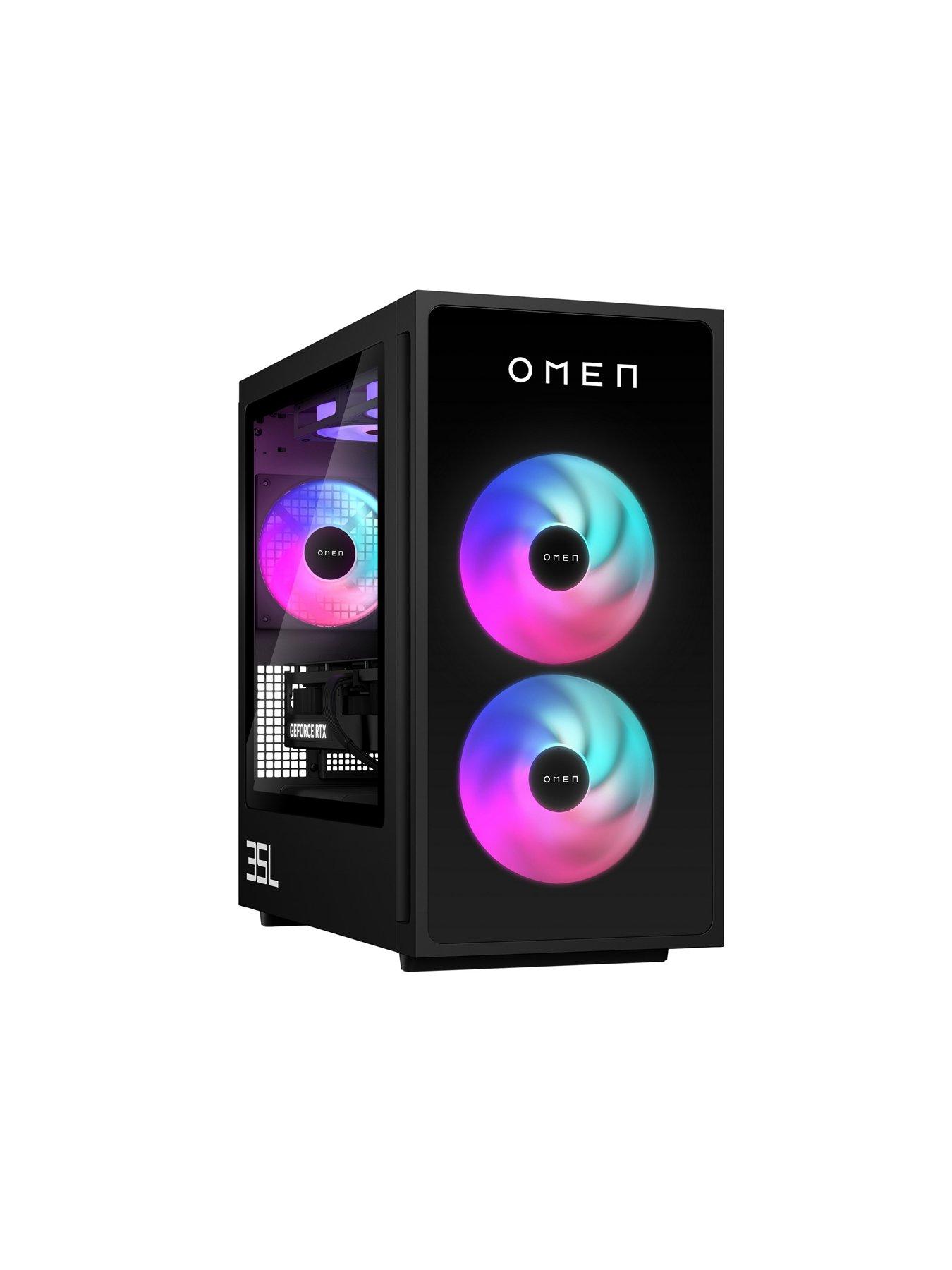 Image 2 of 2 of HP GT16-0027na Gaming Desktop - GeForce RTX 5060 Ti - AMD Ryzen 5 - 16GB RAM - 1TB - Black