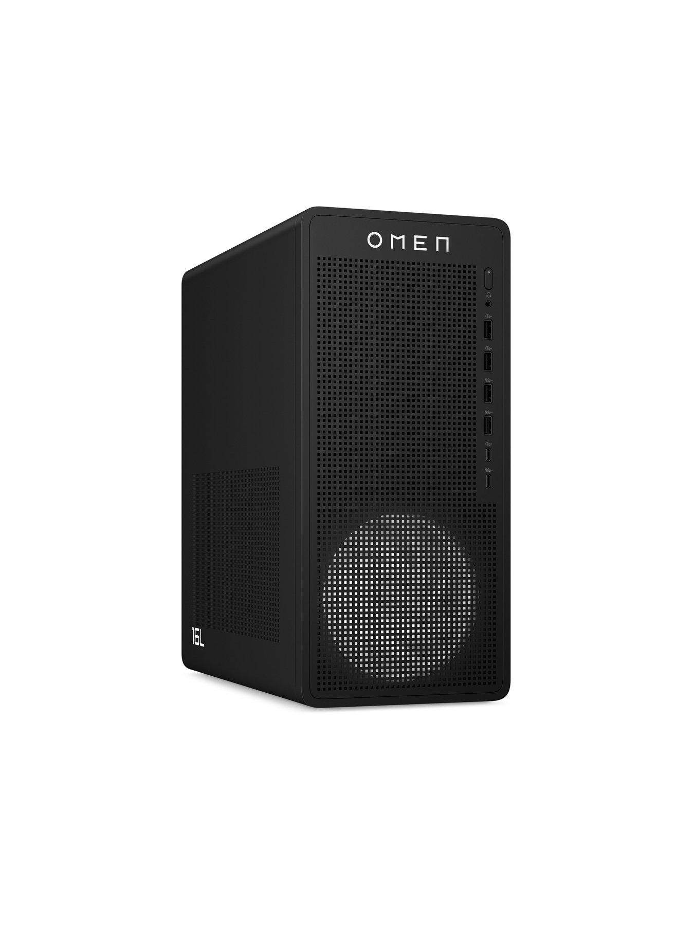 Image 4 of 7 of HP GT16-0028na Gaming Desktop - GeForce RTX 5060 Ti - AMD Ryzen 7 - 16GB RAM - 1TB - Black