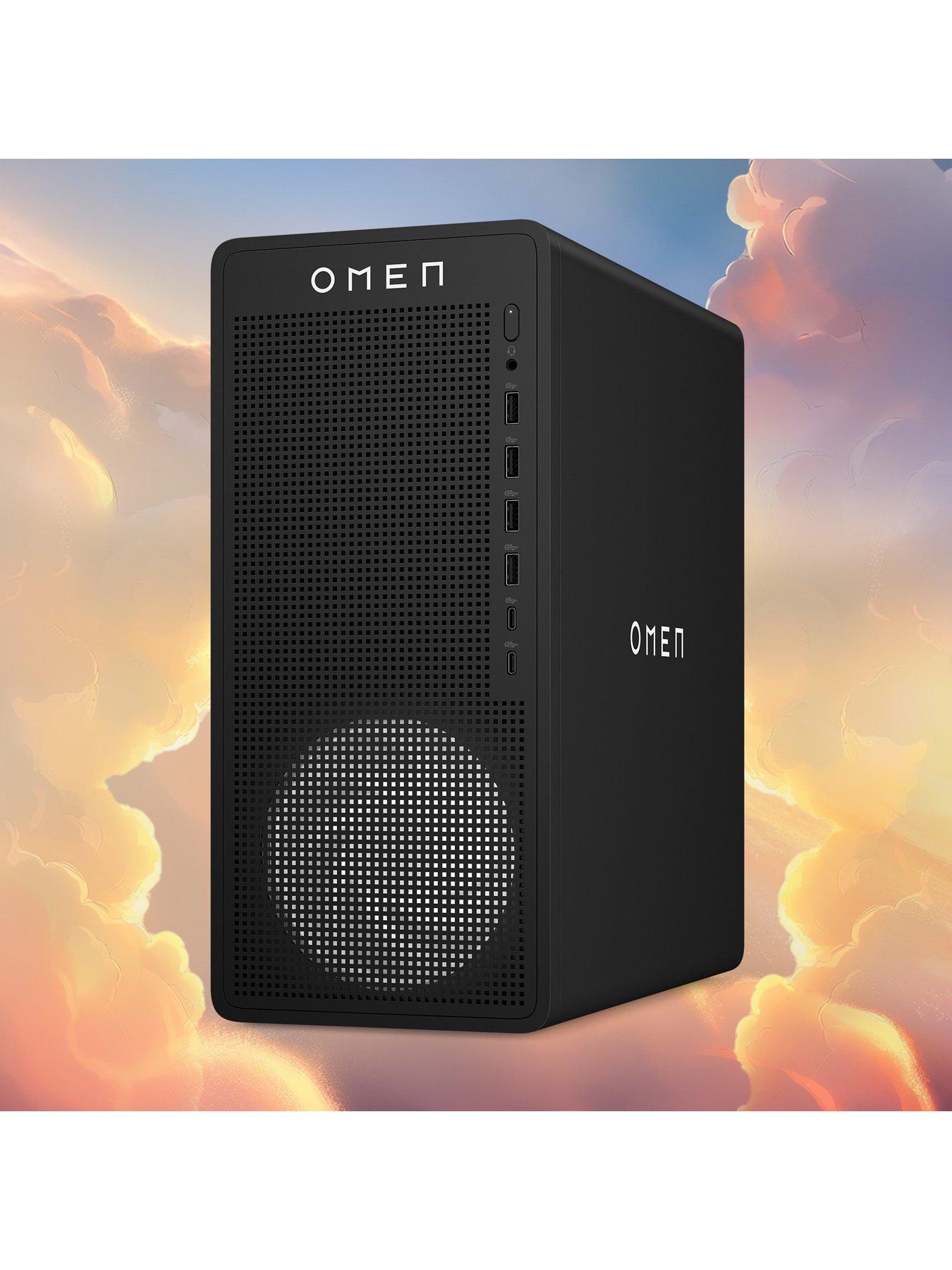 Image 7 of 7 of HP GT16-0028na Gaming Desktop - GeForce RTX 5060 Ti - AMD Ryzen 7 - 16GB RAM - 1TB - Black