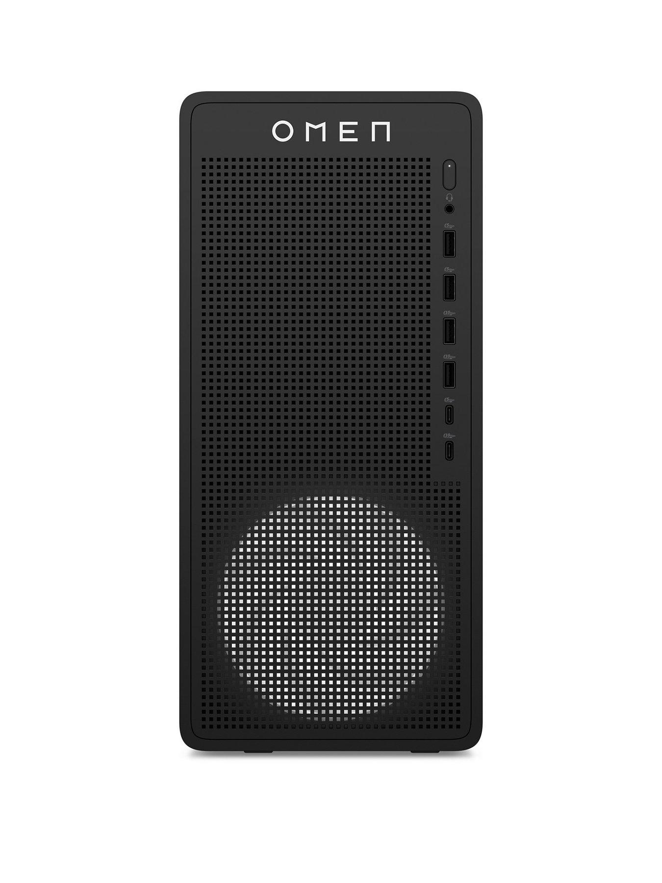 HP TG03-0013na Gaming Desktop - GeForce RTX 5060 Ti - AMD Ryzen 7 - 16GB RAM - 1TB - Black