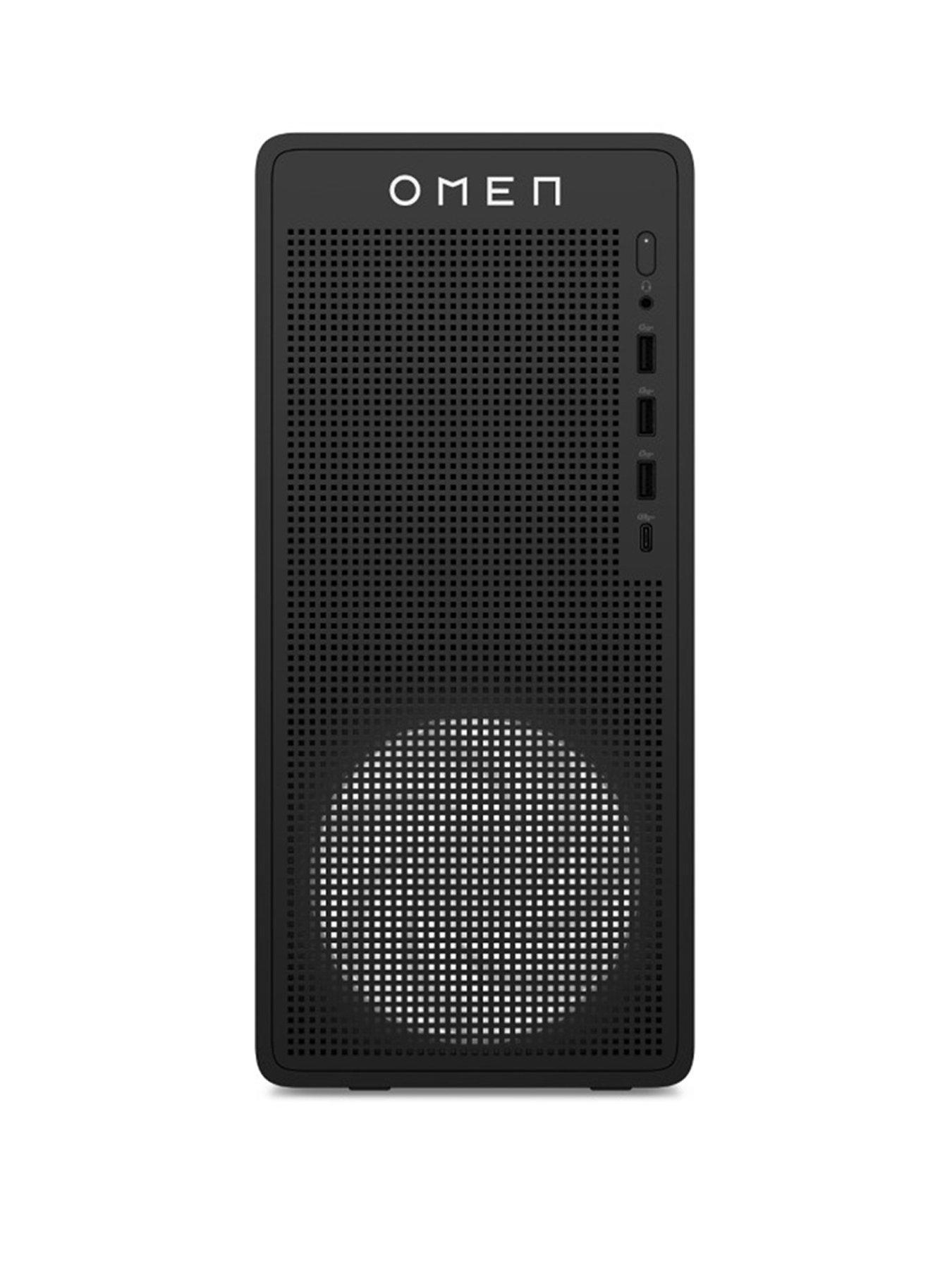 HP TG03-0013na Gaming Desktop - GeForce RTX 5060 Ti - AMD Ryzen 7 - 16GB RAM - 1TB - Black