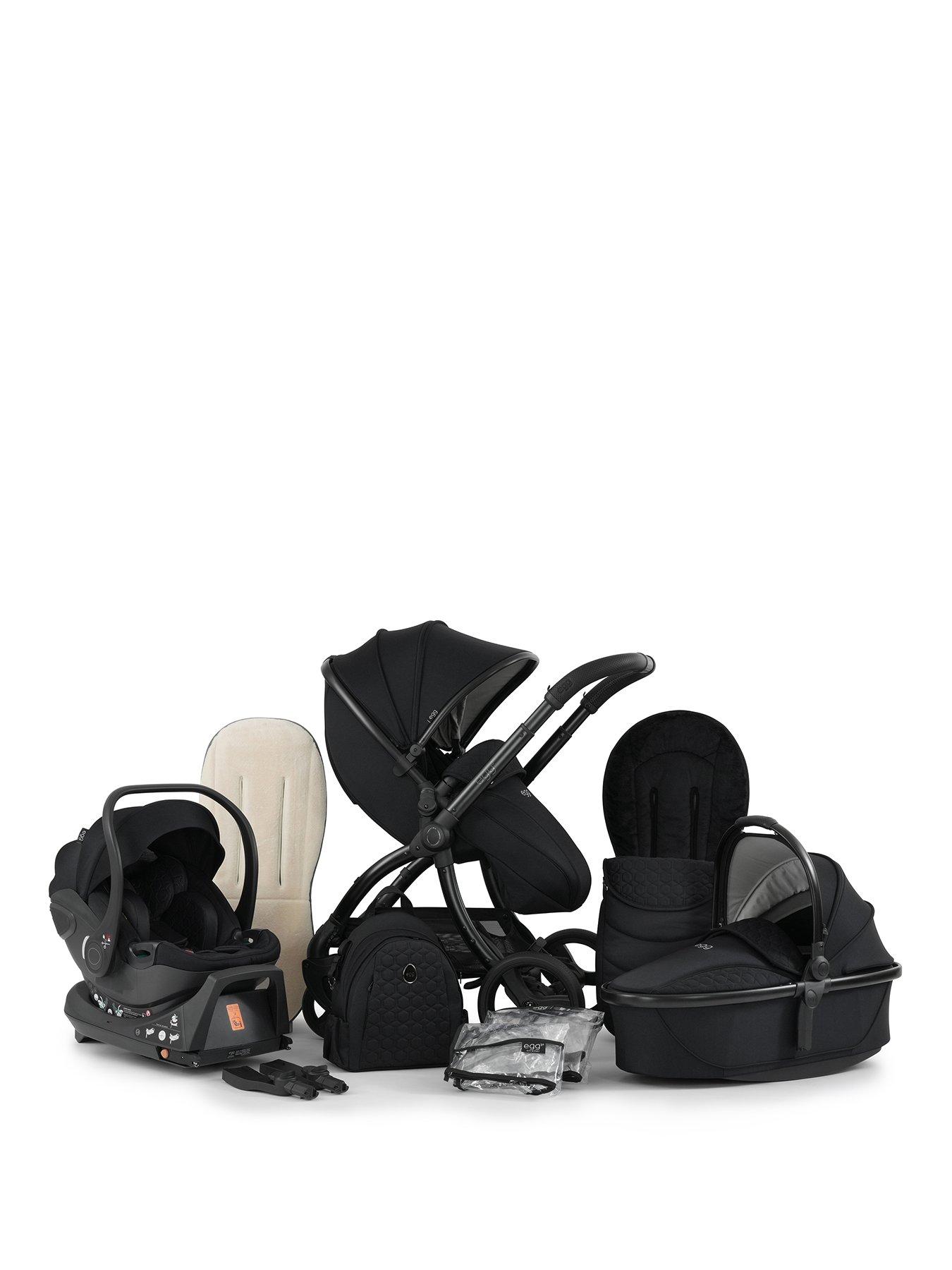 Image 1 of 7 of egg3 Luxury Bundle with egg shell Car Seat - Panther