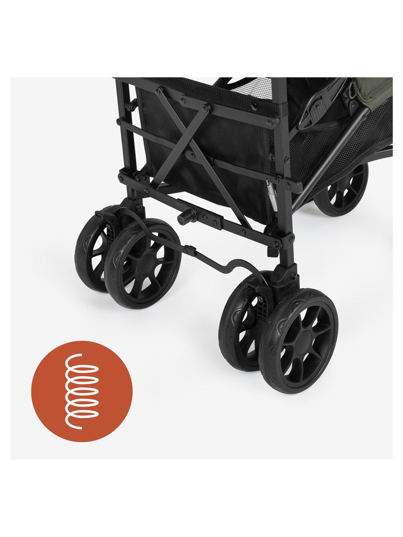 Image 6 of 7 of Hauck Fold N Care Stroller - Olive
