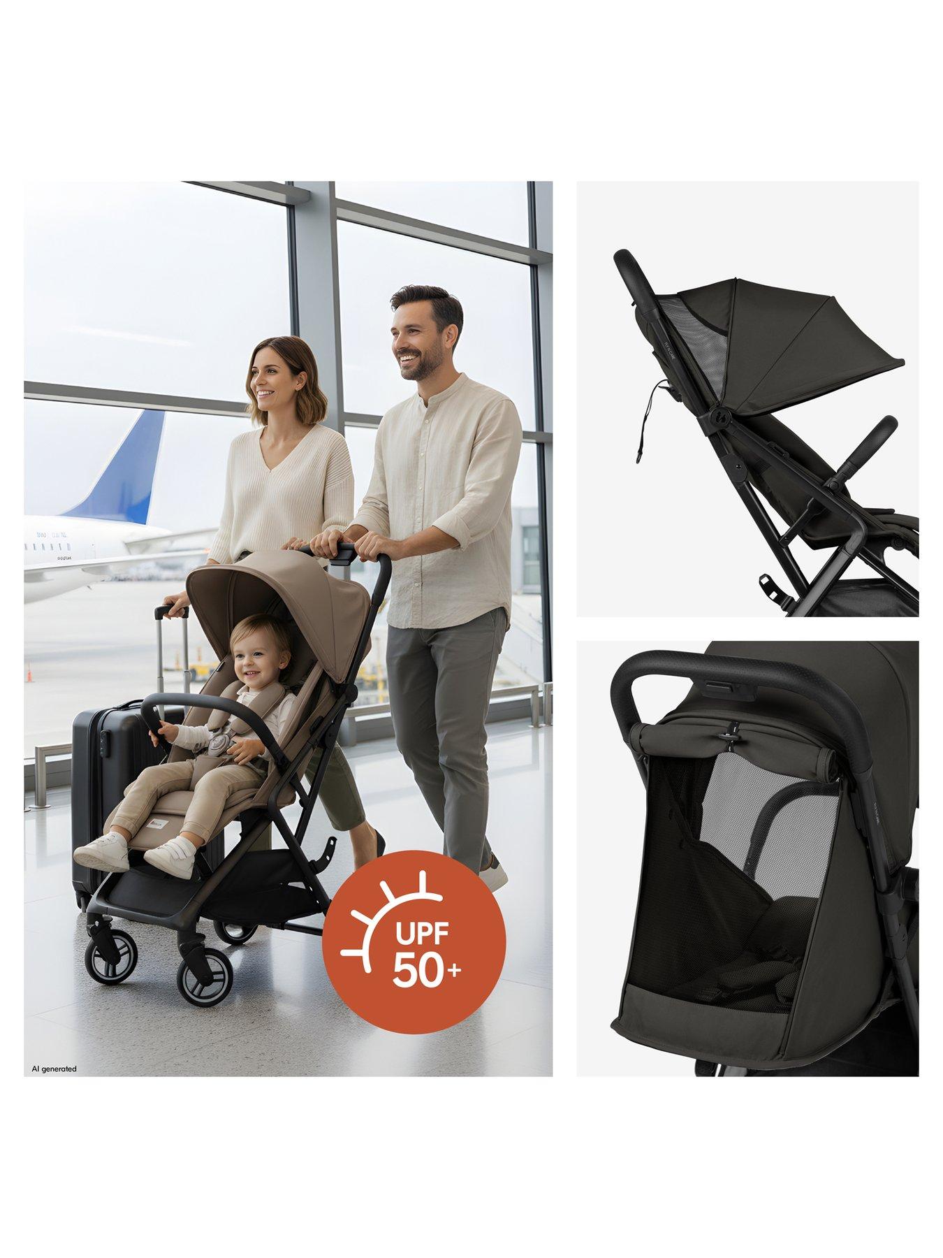 Image 6 of 7 of Hauck Fly N Care Stroller - Black