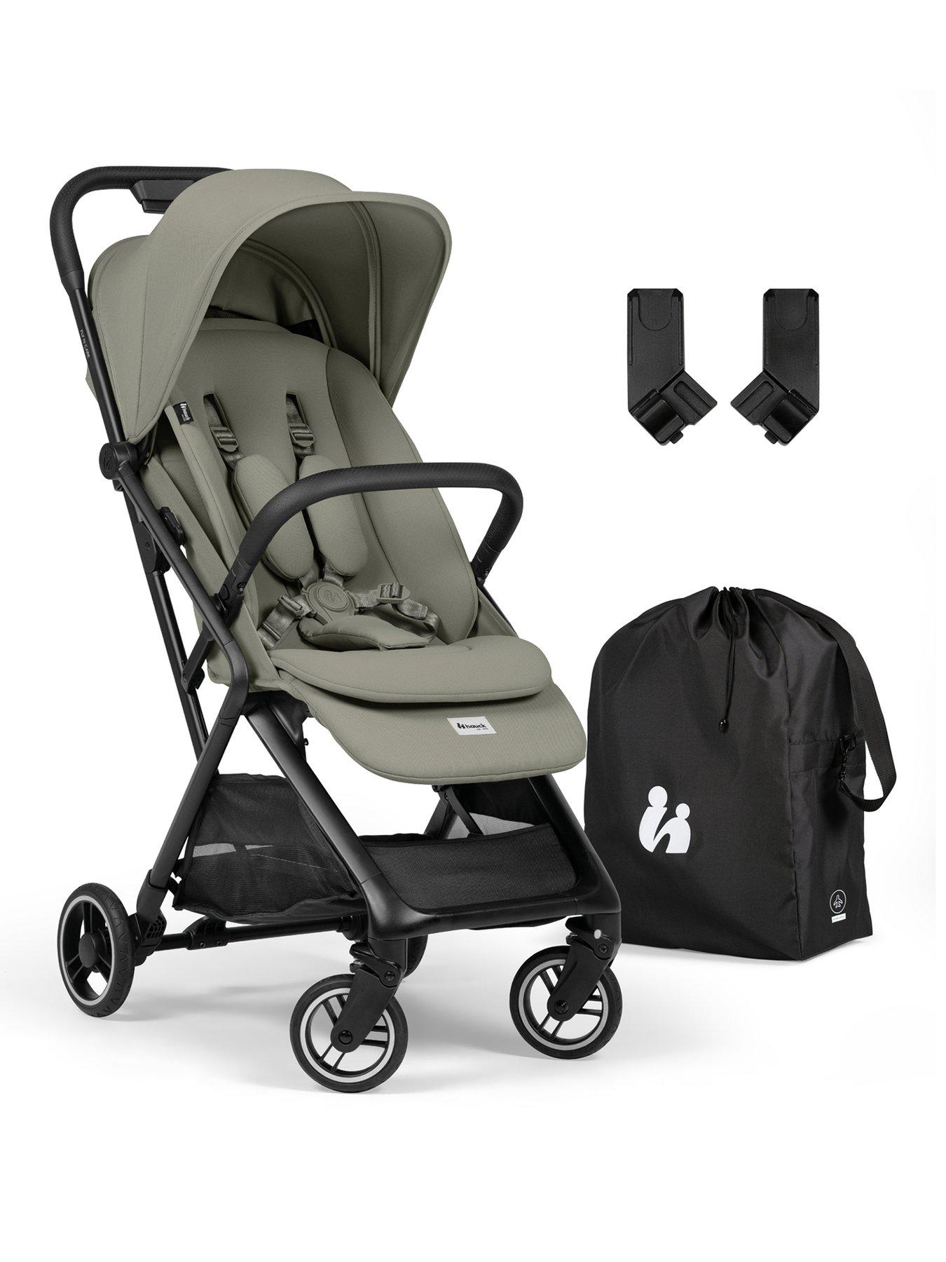 Image 1 of 7 of Hauck Fly N Care Stroller - Sage Green