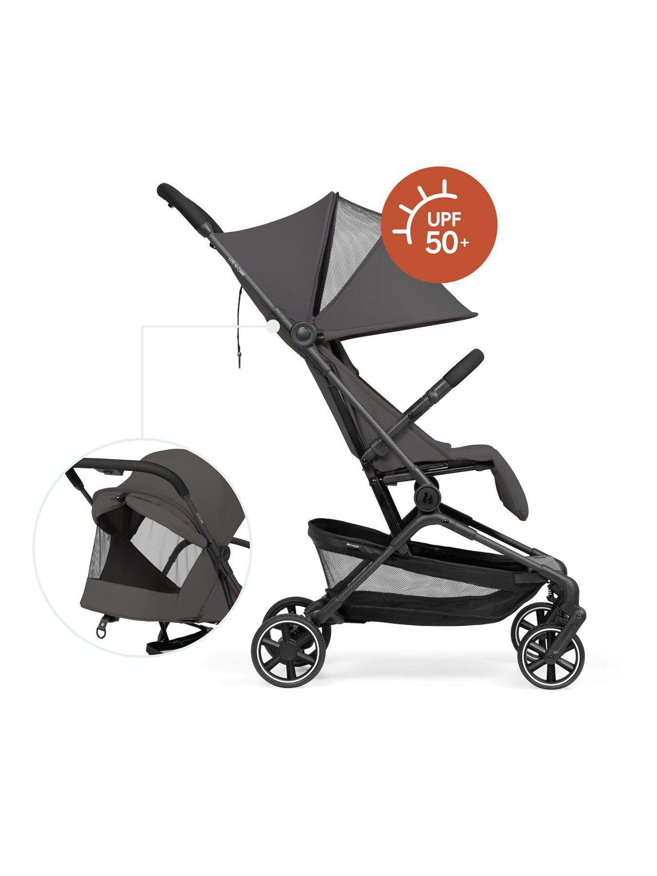 Image 6 of 8 of Hauck Lite N Care Stroller - Dark Anthracite