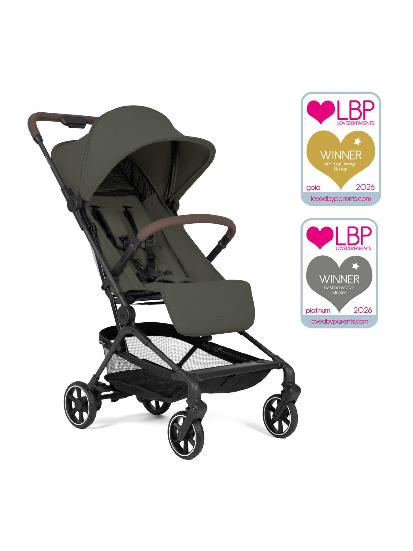 Image 2 of 8 of Hauck Lite N Care Stroller - Olive