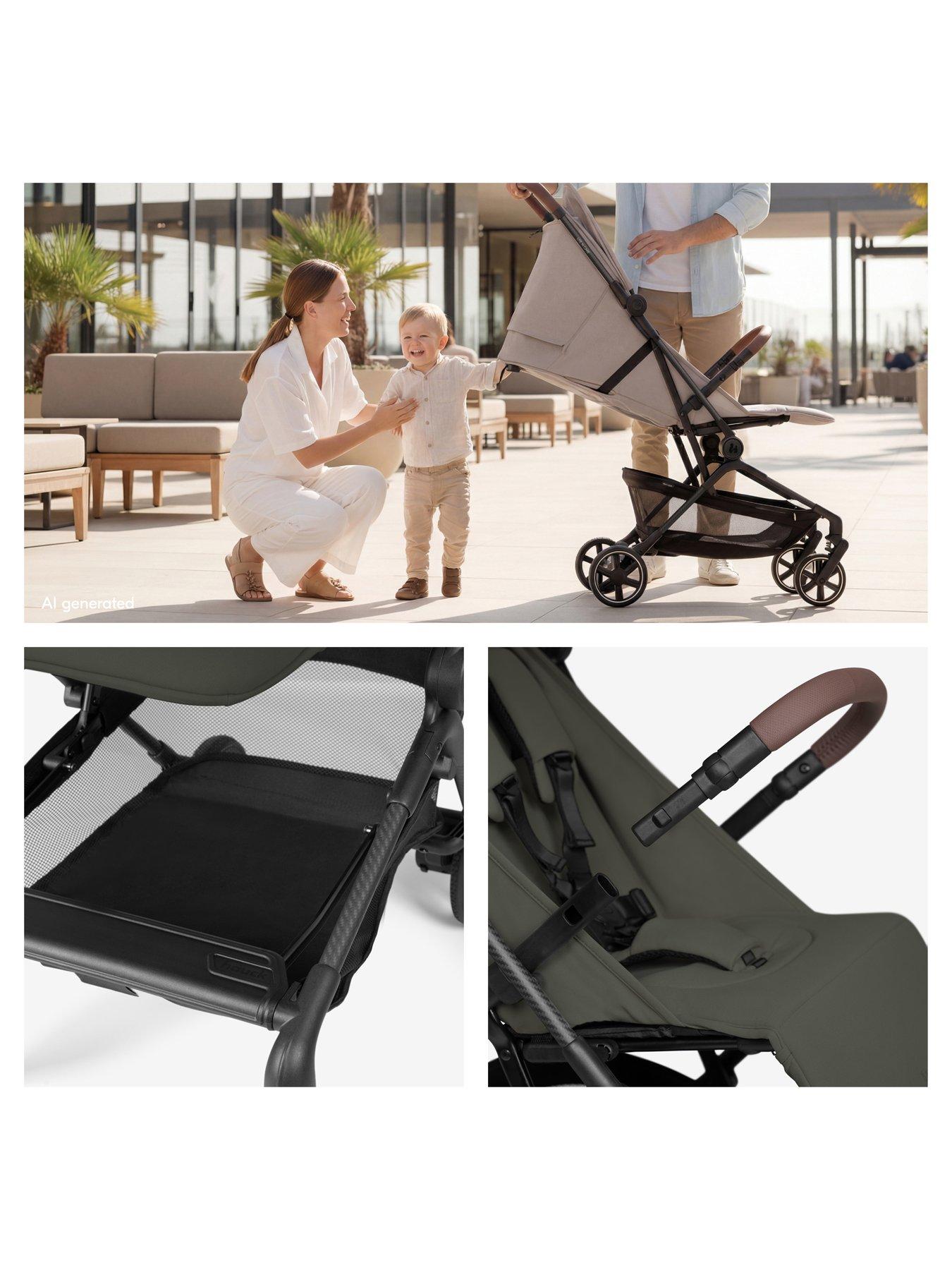 Image 5 of 8 of Hauck Lite N Care Stroller - Olive