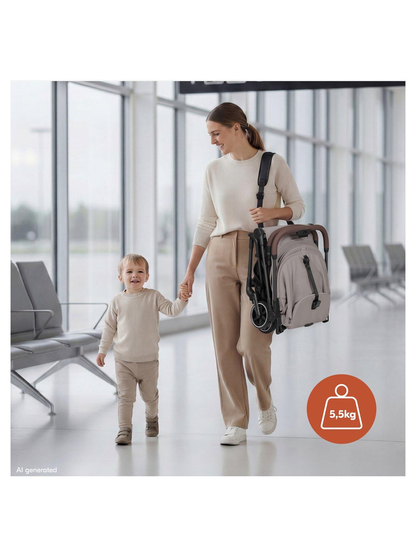 Image 7 of 8 of Hauck Lite N Care Stroller - Olive
