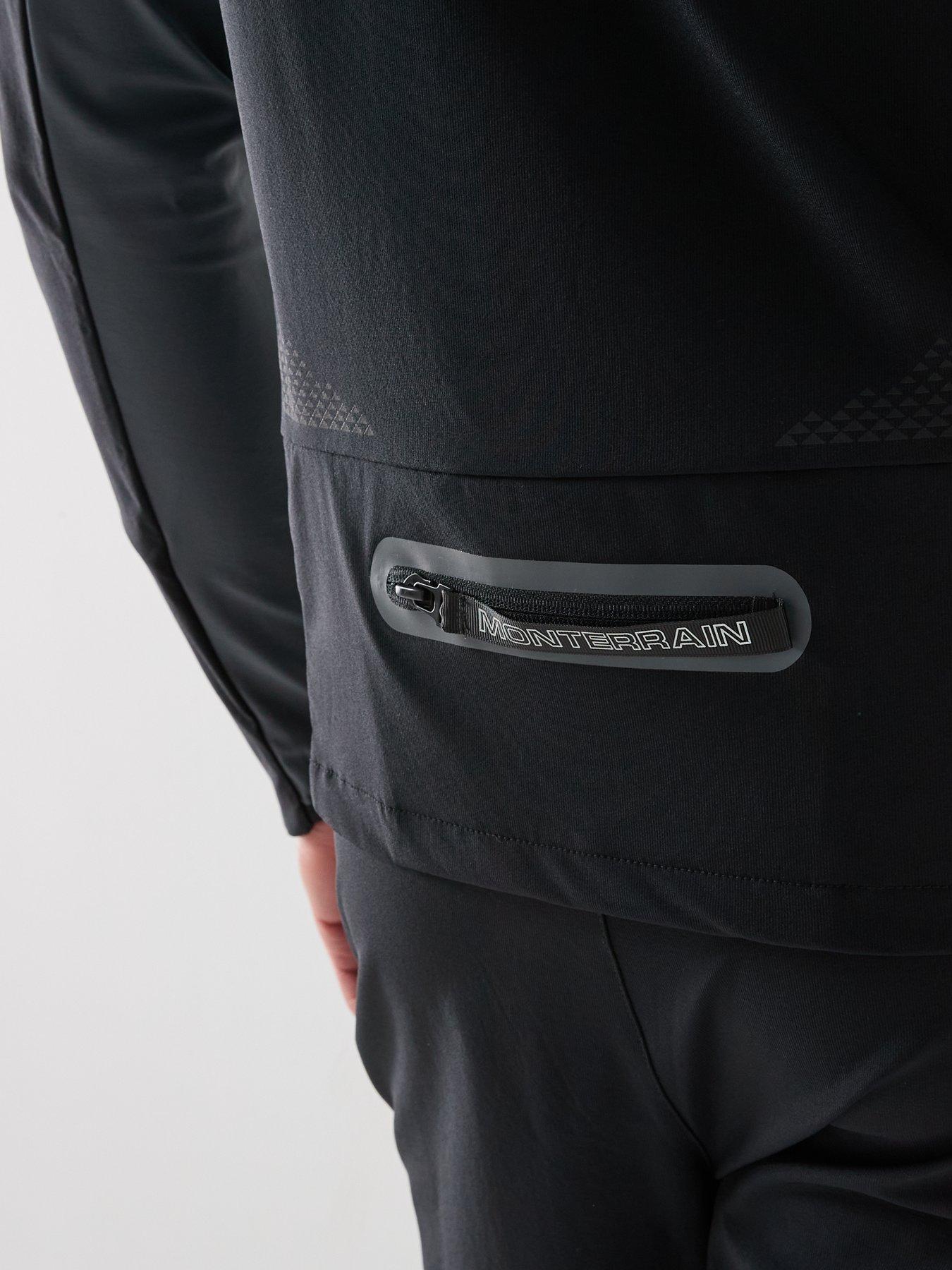 Image 6 of 6 of Monterrain Mens Dynamic 2.0 Woven Hoodie - Black