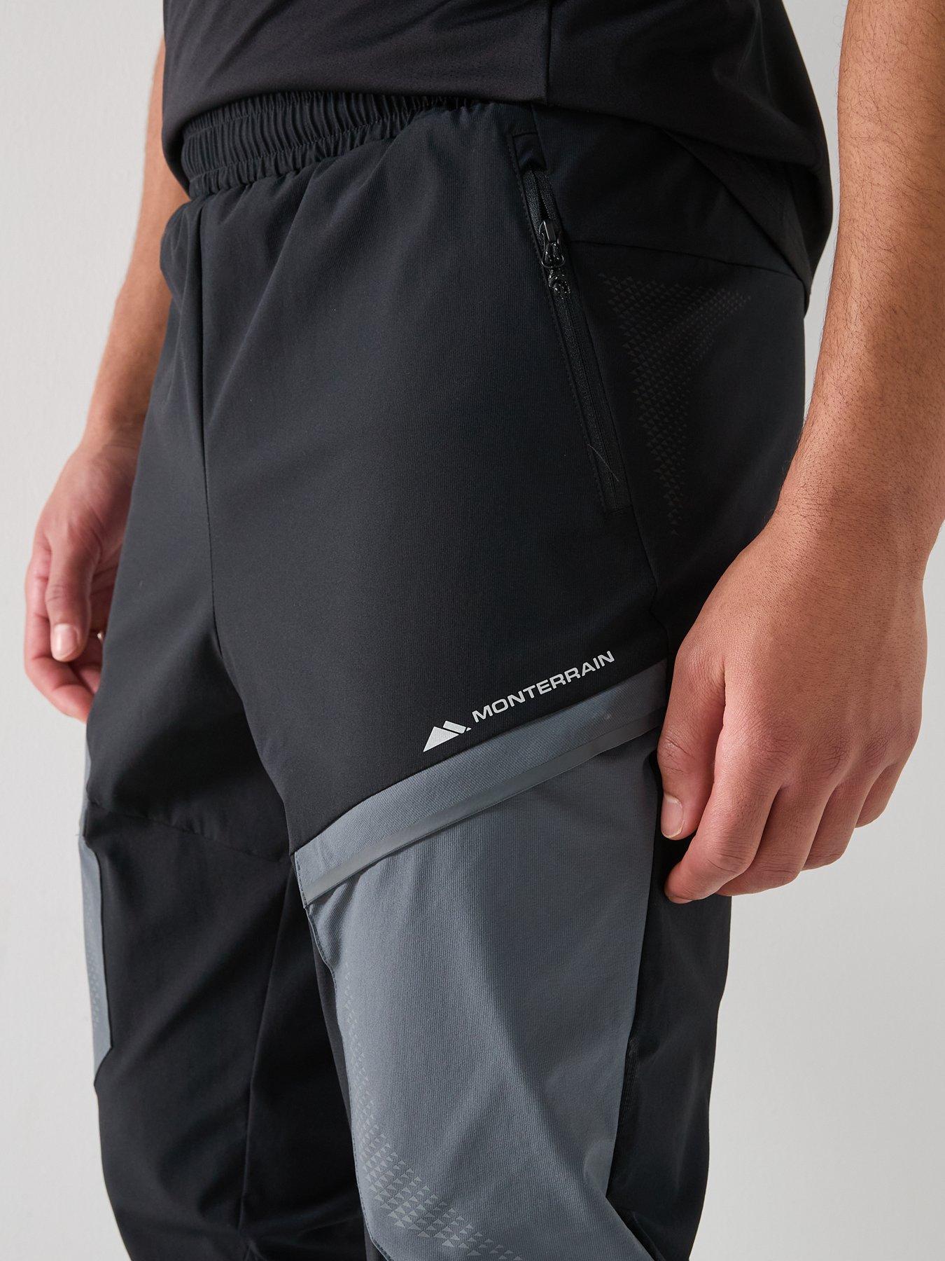 Image 4 of 4 of Monterrain Mens Dynamic 2.0 Woven Pant - Black